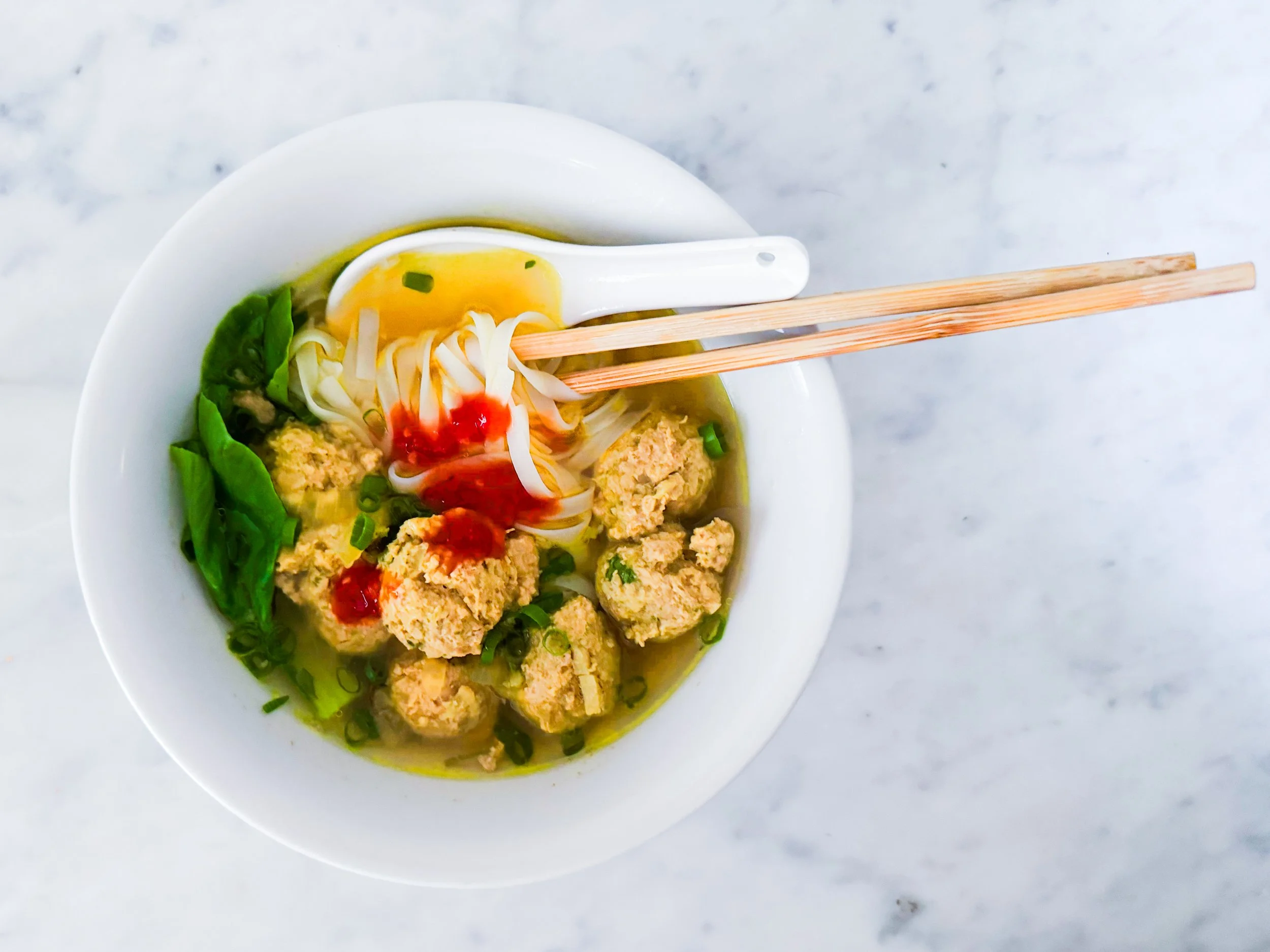 Naked Dumplings in Immunity Soup