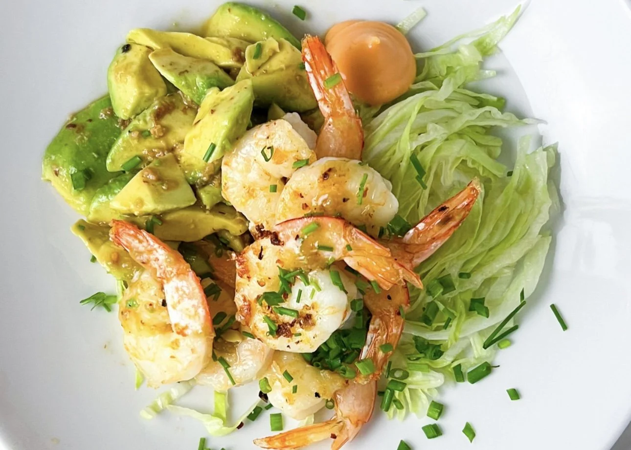 Seared Prawn Cocktail Salad