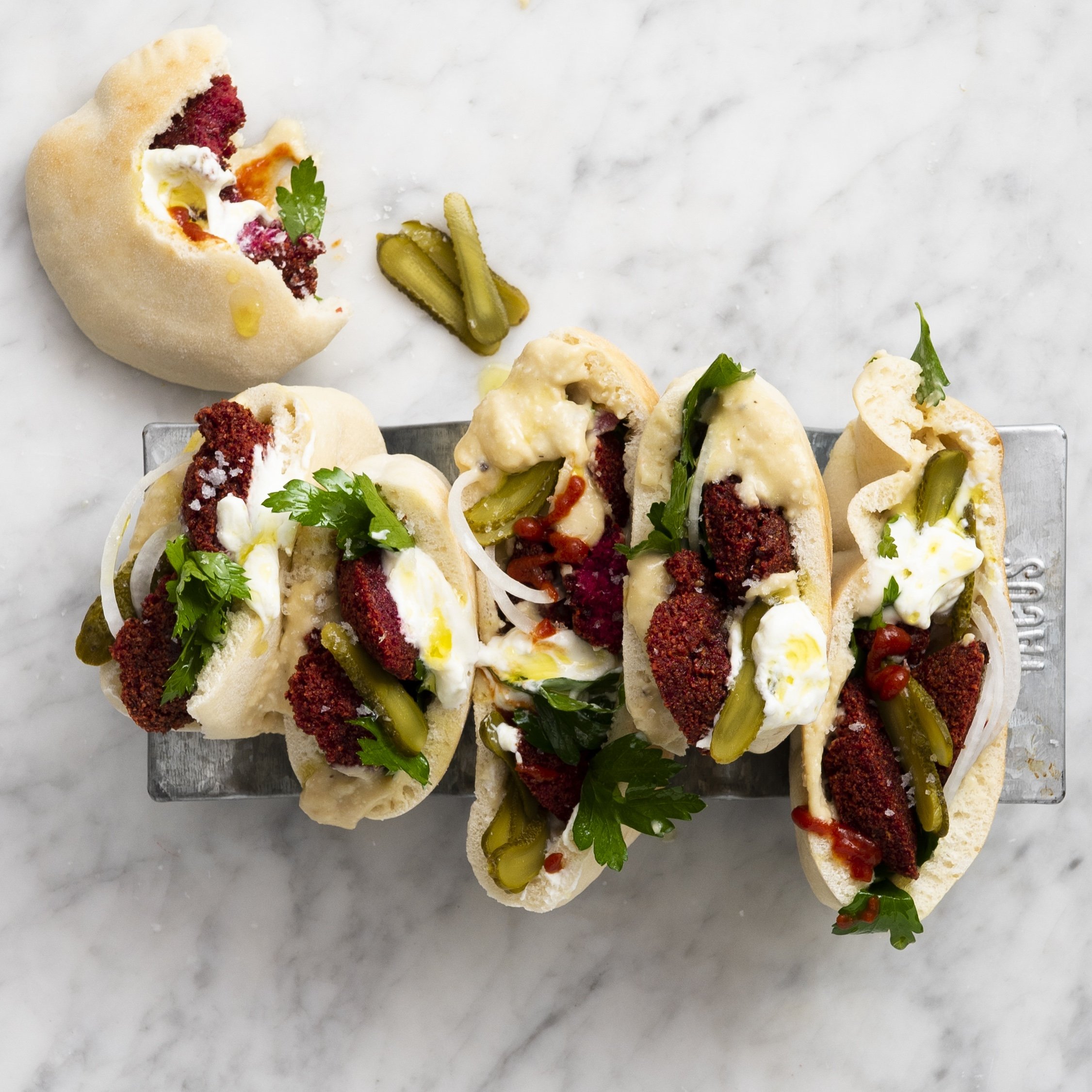Beetroot Falafels