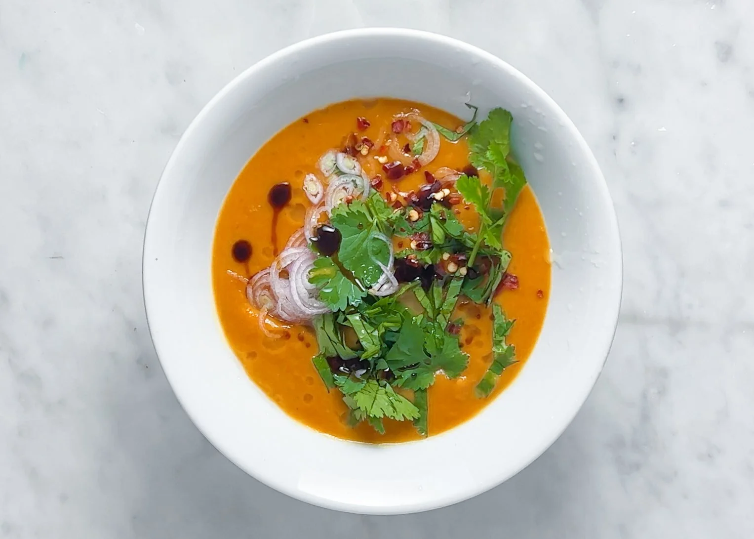 Red Curry Sweet Potato Soup