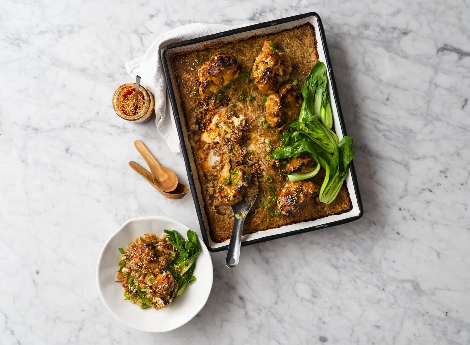 Honey Soy Cauli