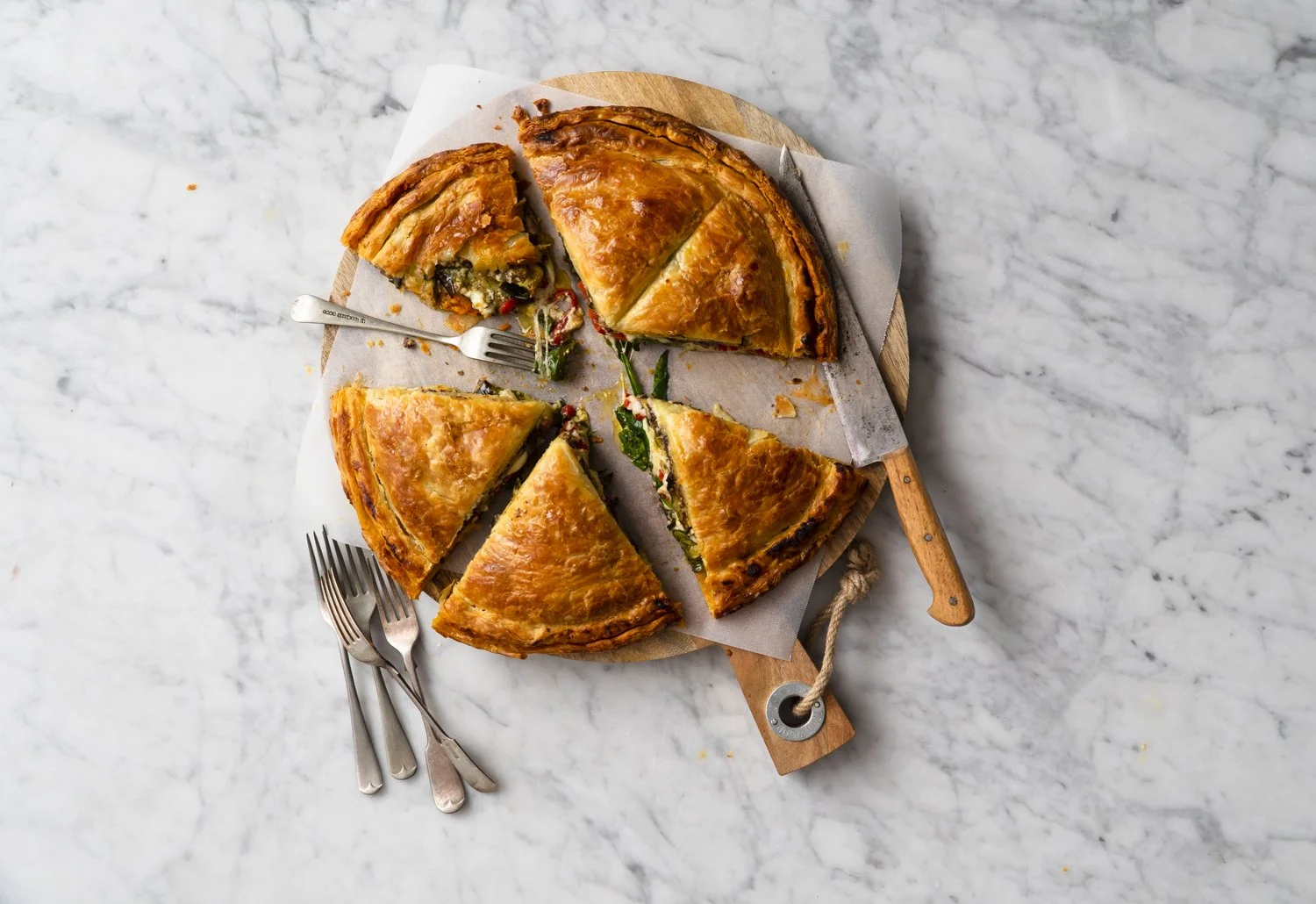 Muffuletta Pie 