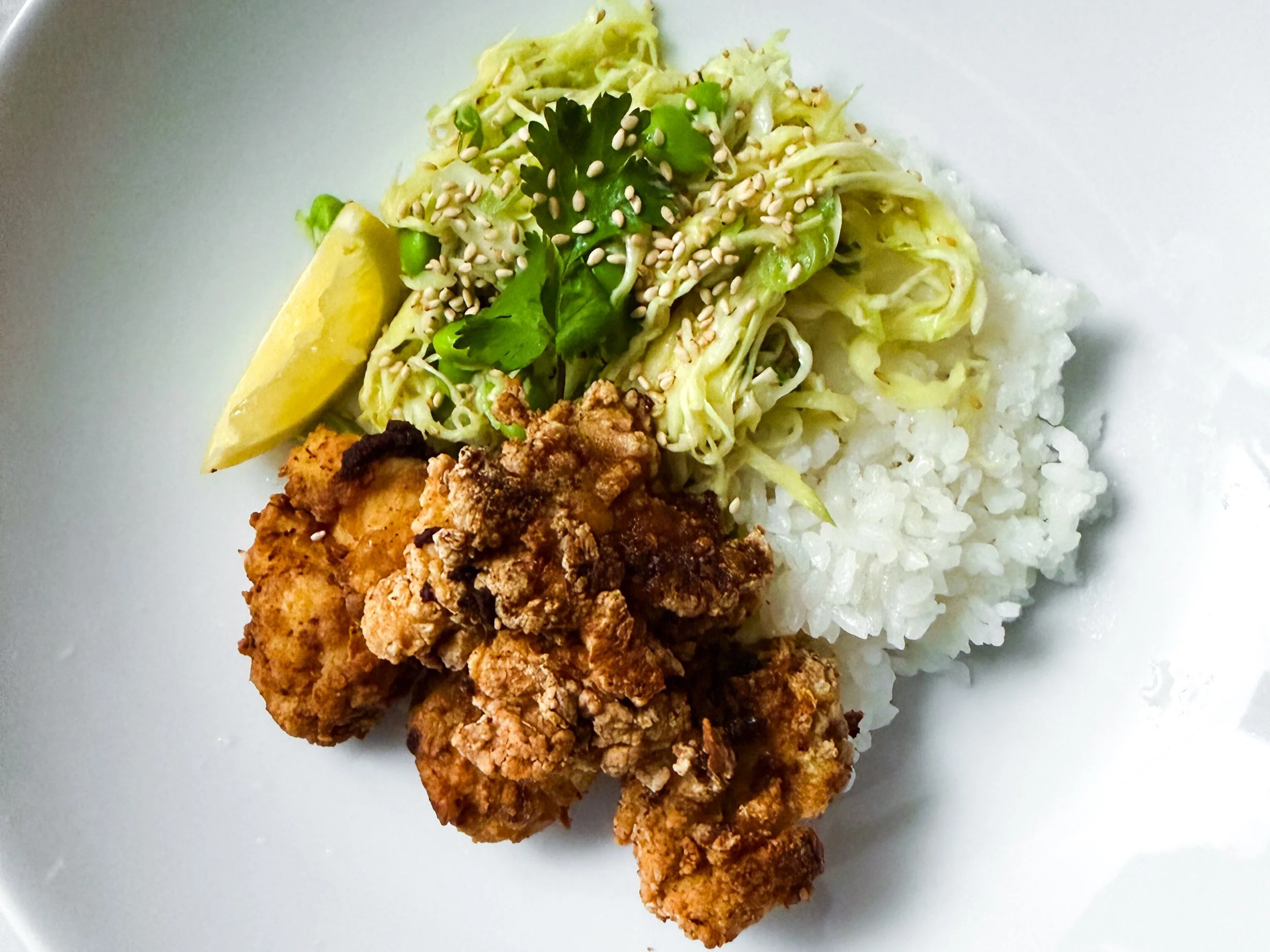 Sweet Mustard Pickle Brined Crispy Chicken