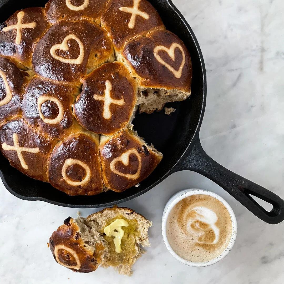 Easter Love Buns
