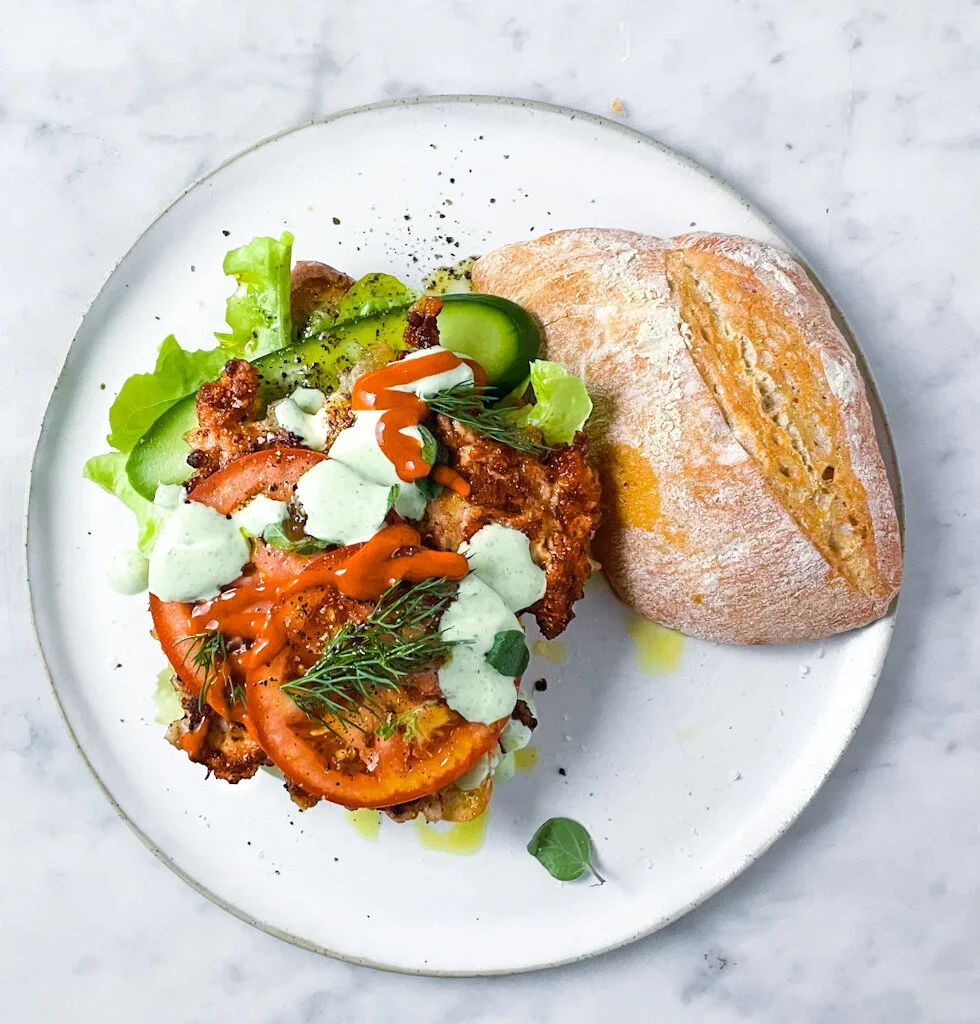 Halloumi Chicken Burger