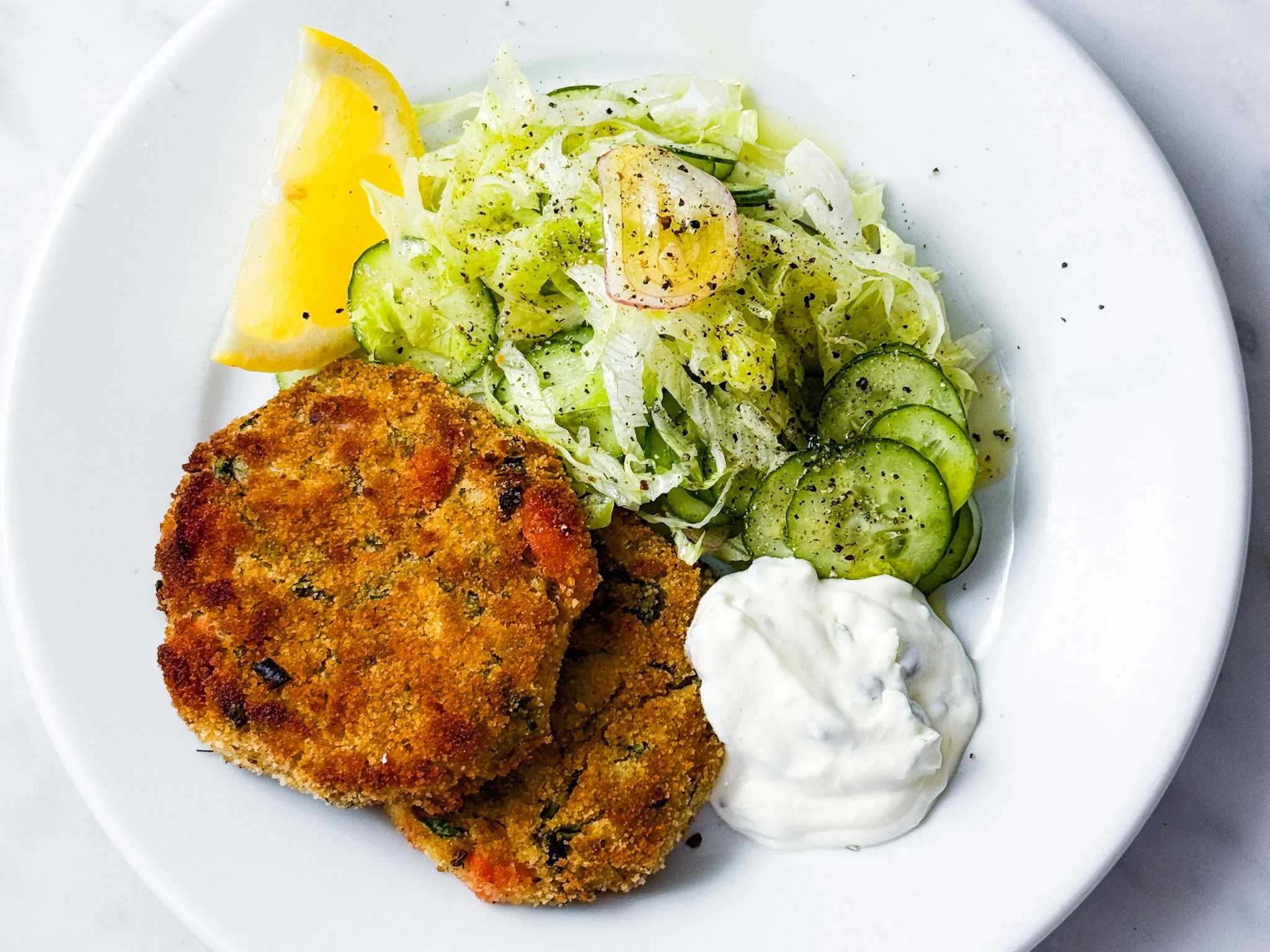 Salmon and Tuna Fishcakes