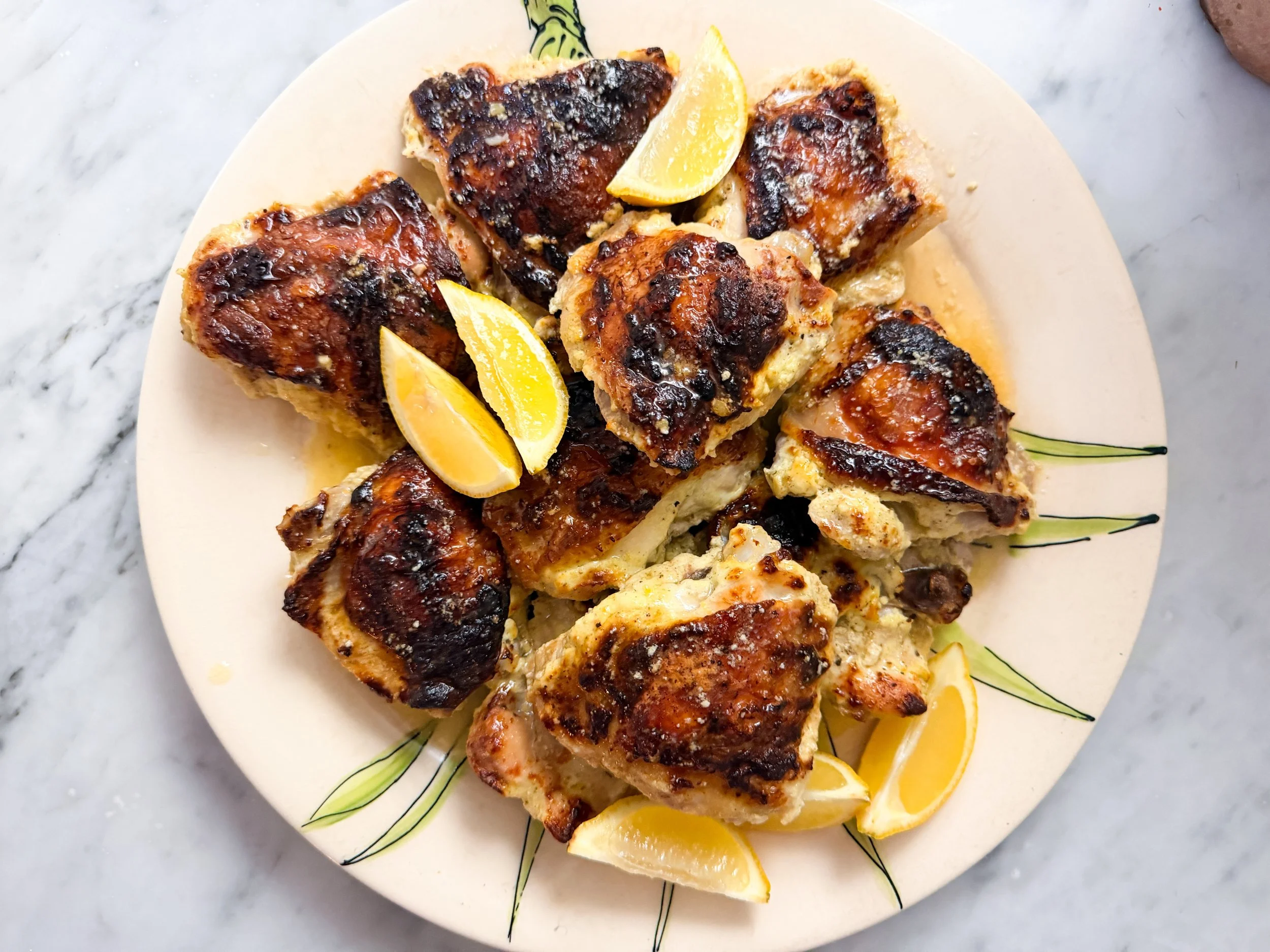 Yoghurt, Lemon &amp; Oregano Chicken Thighs
