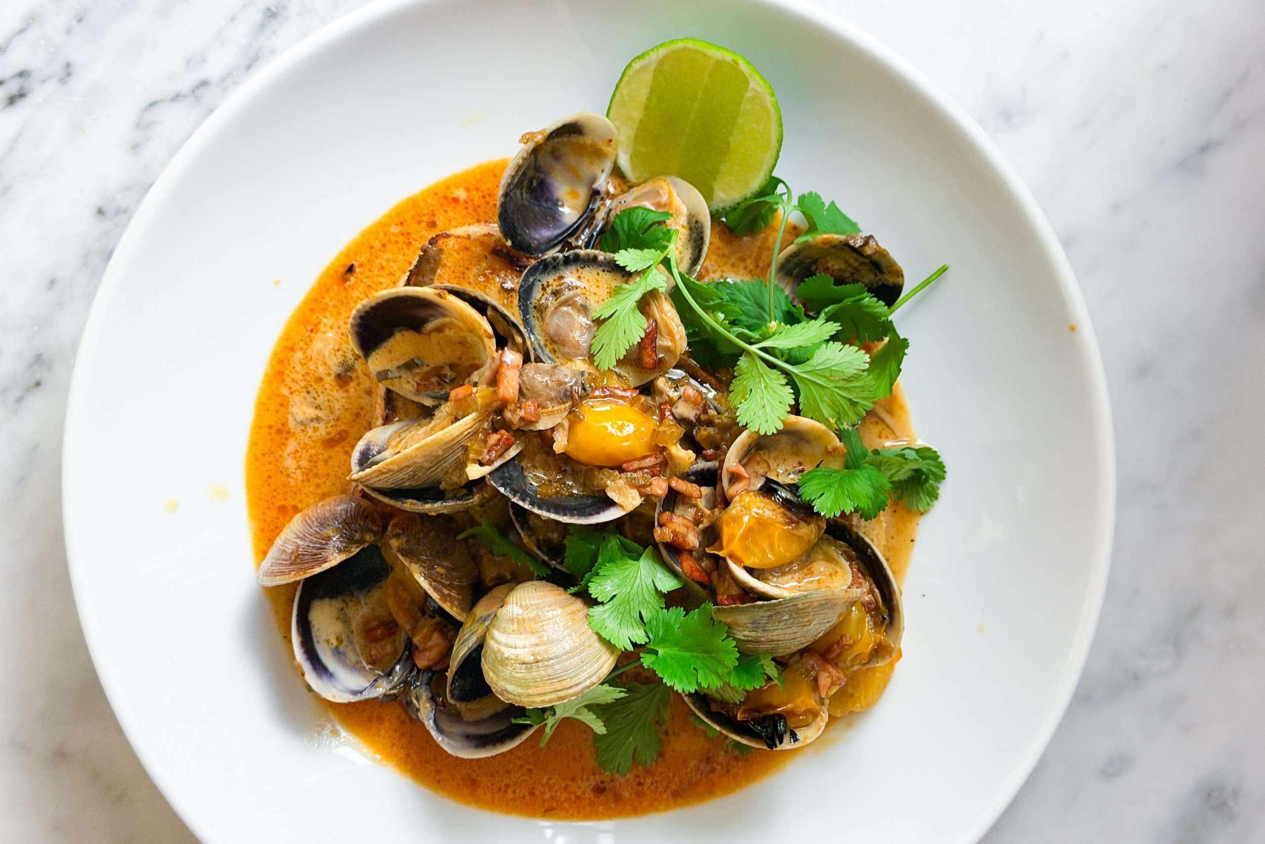Tom Yum Clams