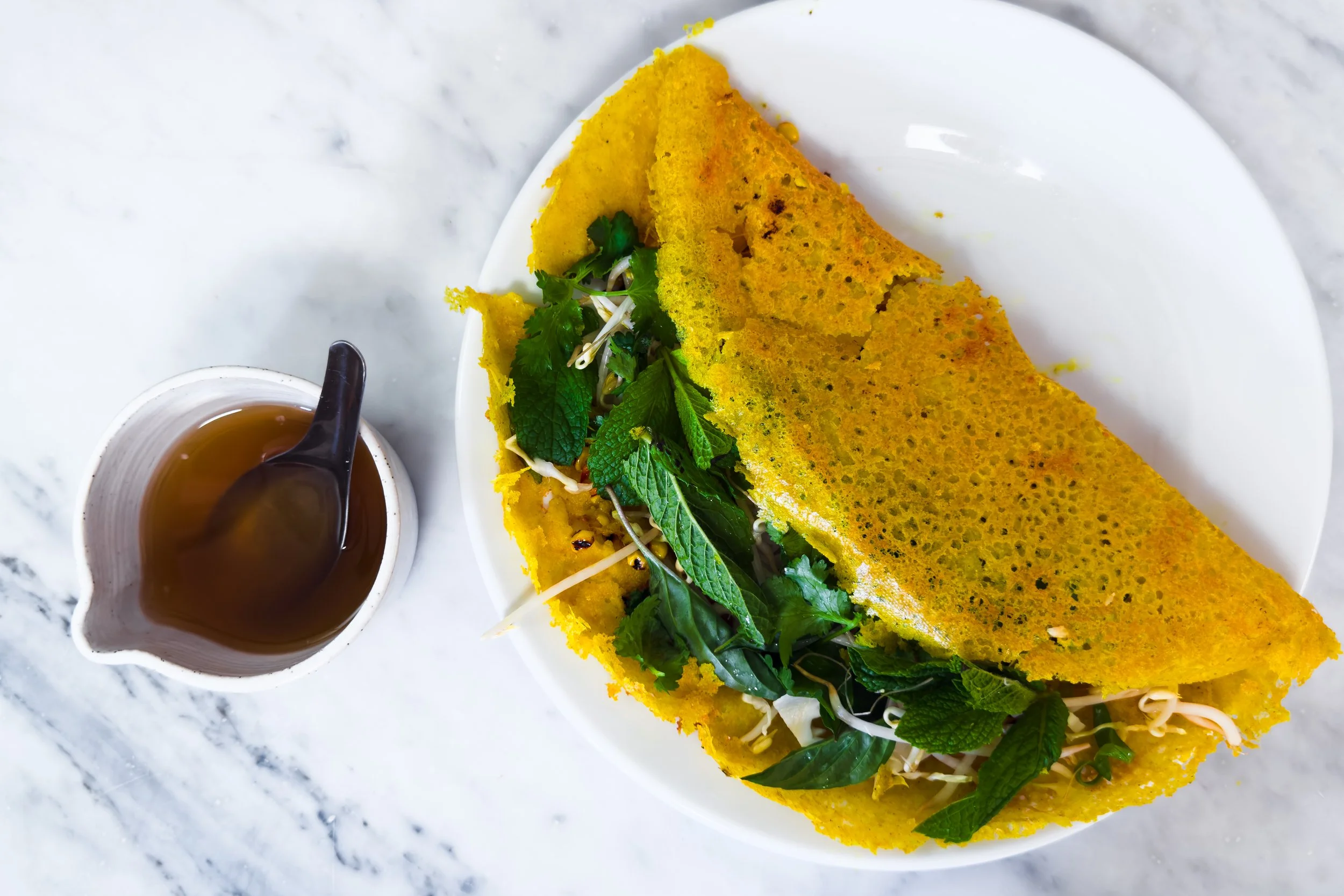 Corn &amp; Trout Banh Xeo