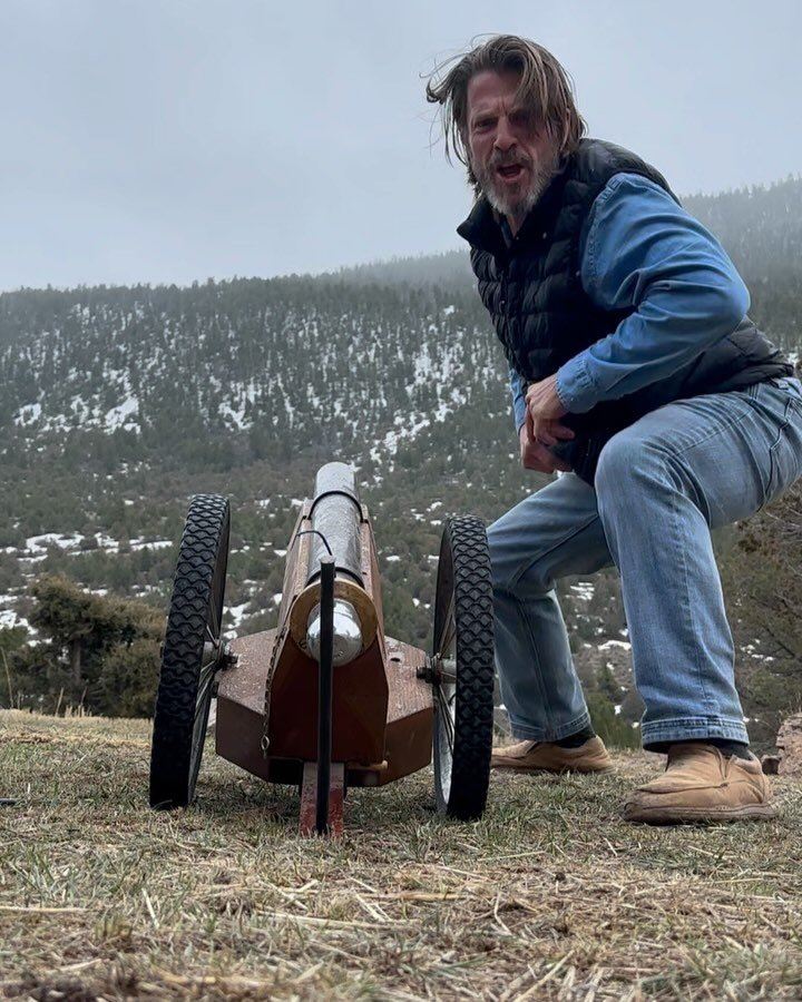 Brought out the cannon, Happy Easter
#boom #love #workday