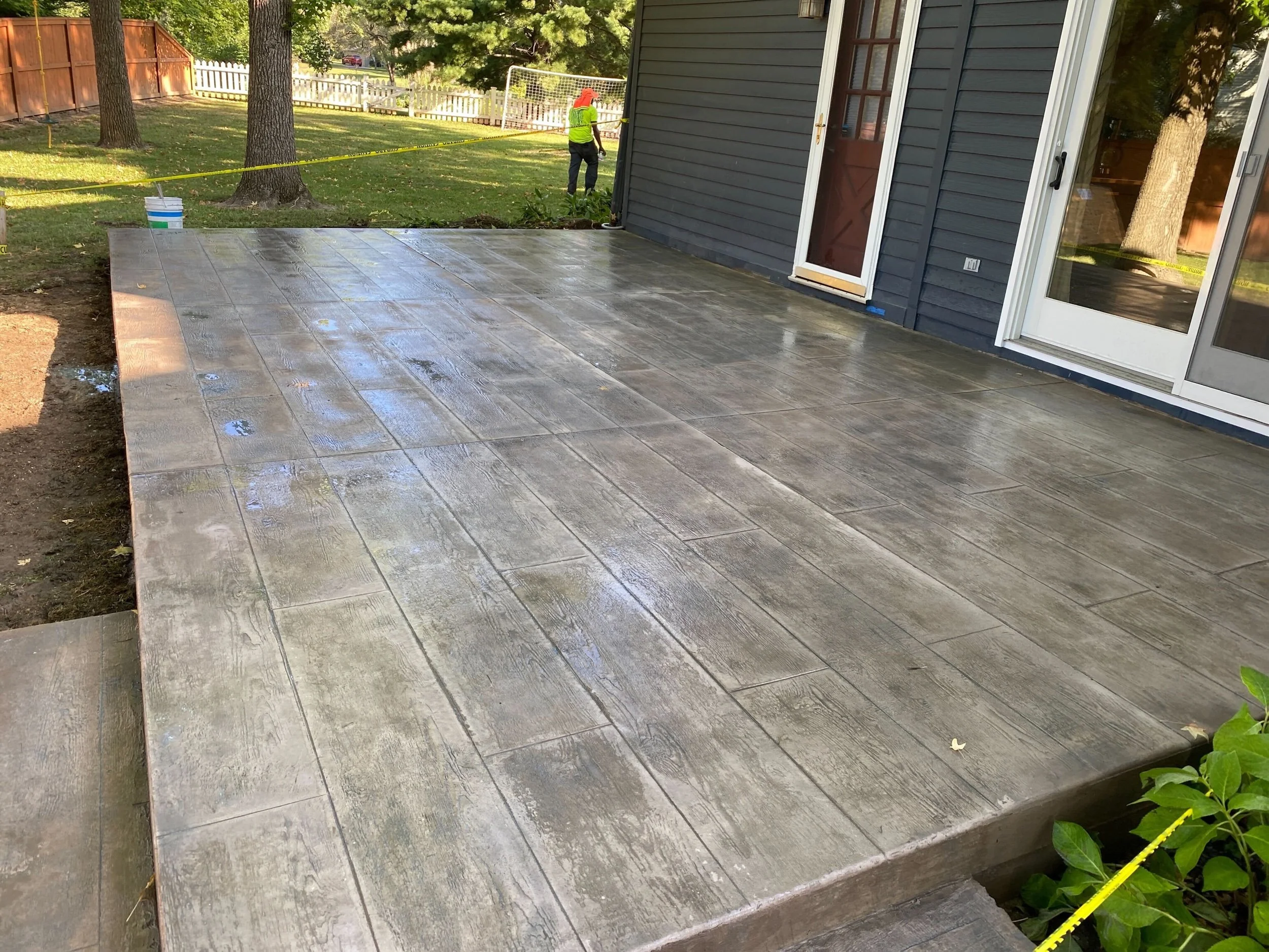 Integral color from Johnston Quick Mix Indianapolis