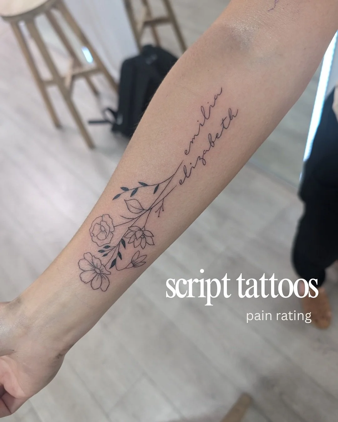 Only one way to find out how much a tattoo really hurts 🤭 
Tattoo artist: @bentim_martinez 
__
SYDNEY TATTOO STUDIO
FOR BOOKINGS: TAP LINK IN BIO
📍Redfern, NSW
🪪 011227
#sydneytattooartist #finelinetattoo #scripttattoo #tattoopain