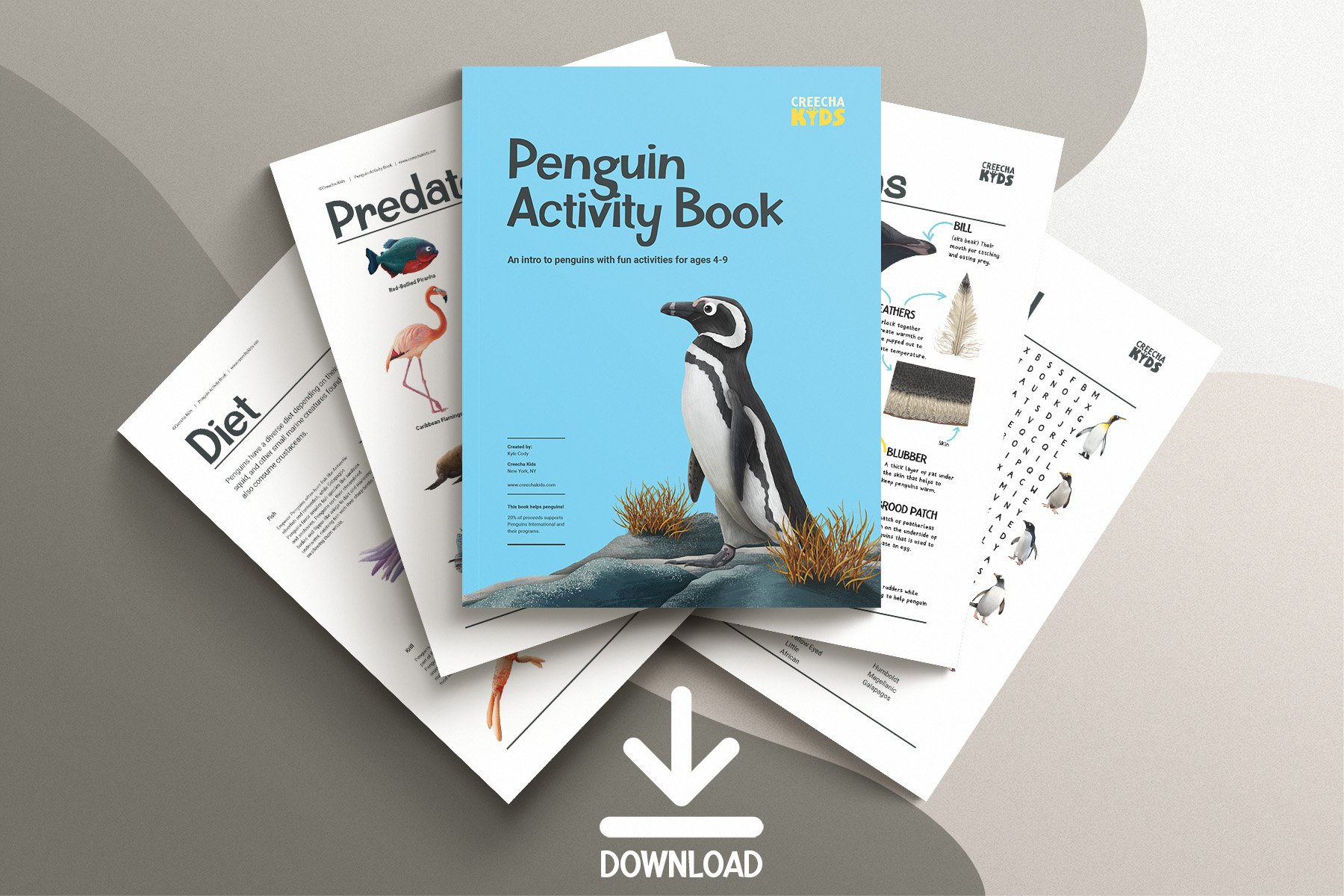 Penguin Activity Book Download