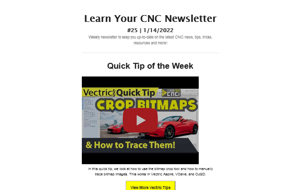 Learn Your CNC Newsletter #25