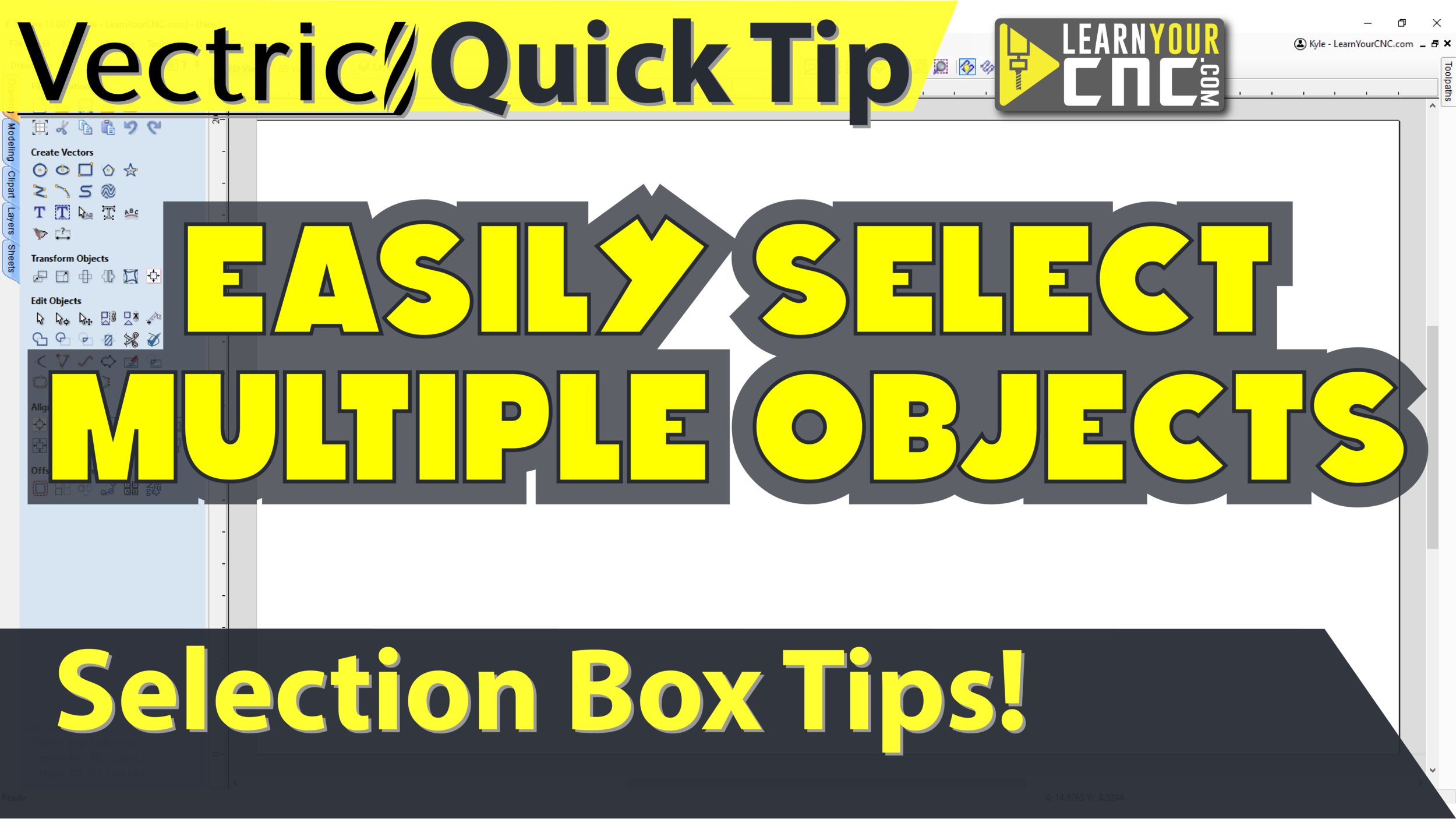 Tips On Selecting Multiple Objects