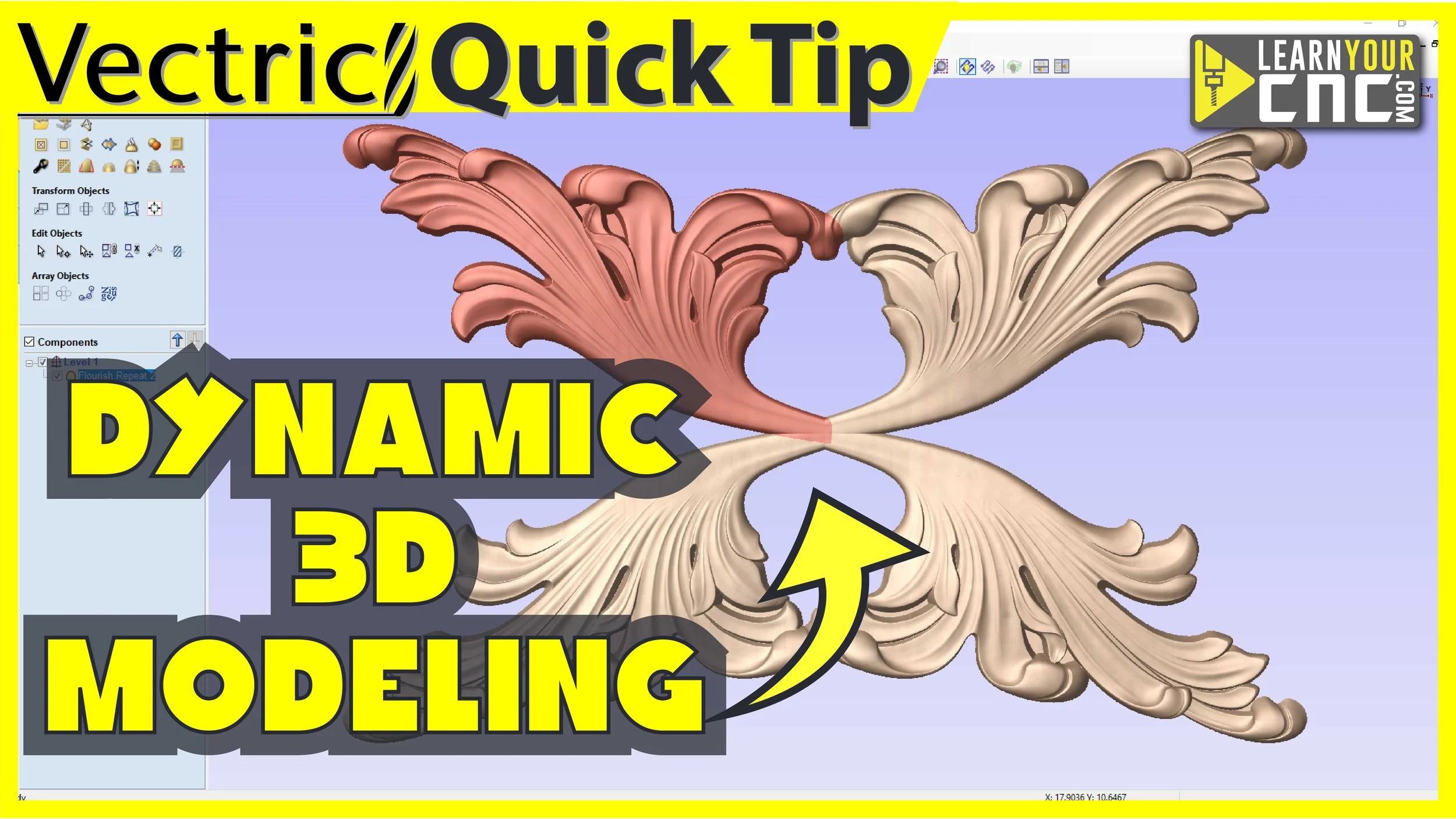 Make Symmetrical 3D Designs Very Easily