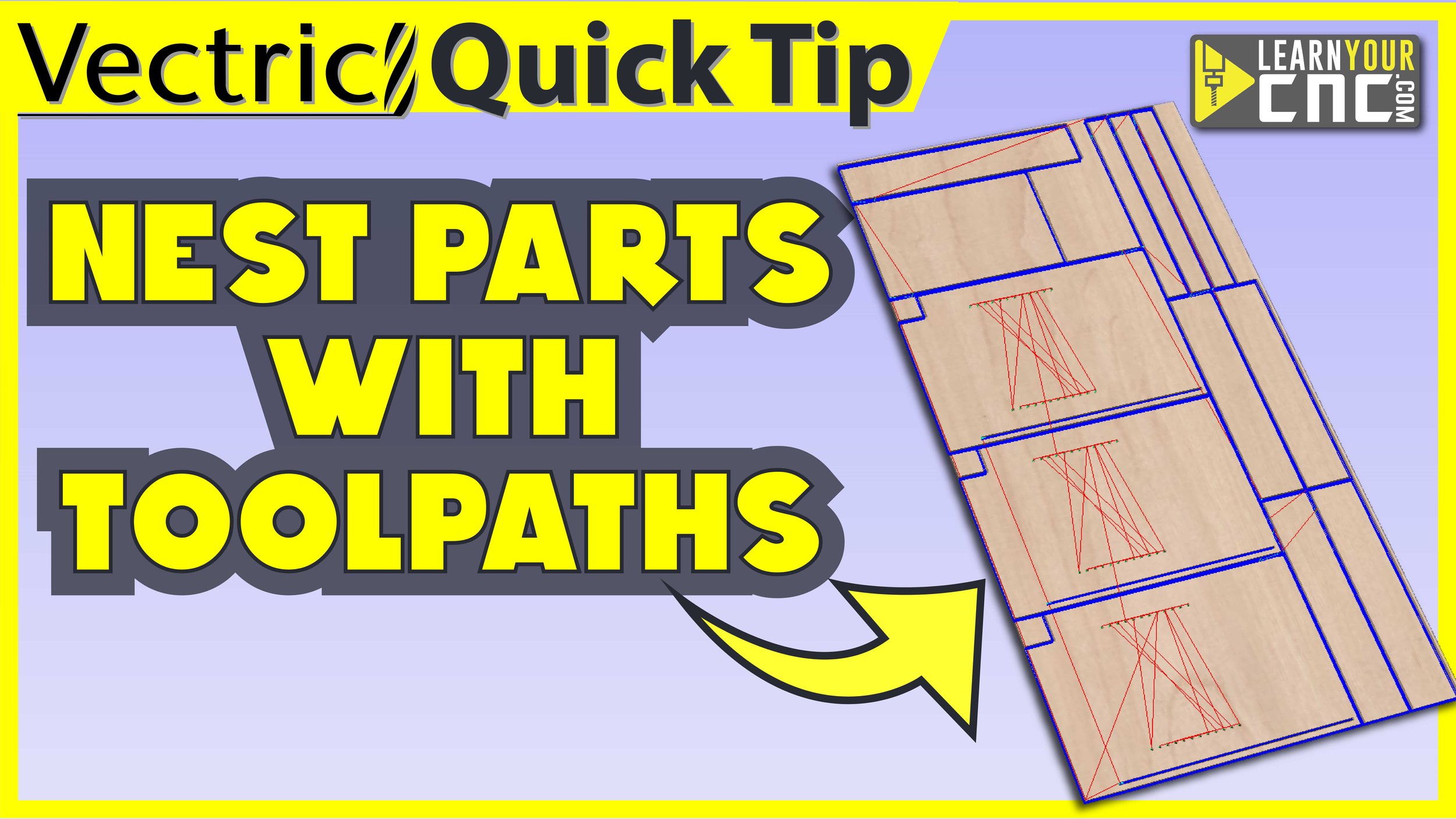 Easily Make Toolpaths after Nesting Objects