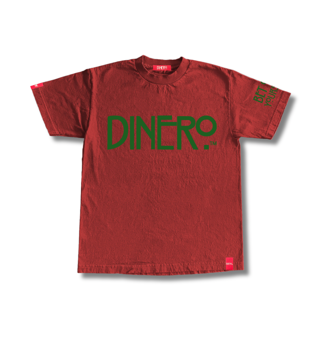 Adult T-Shirt- Red/Green