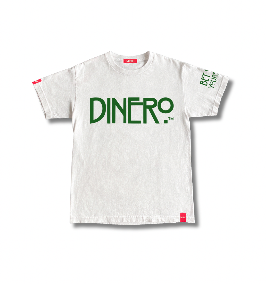 Adult T-Shirt- White/Green