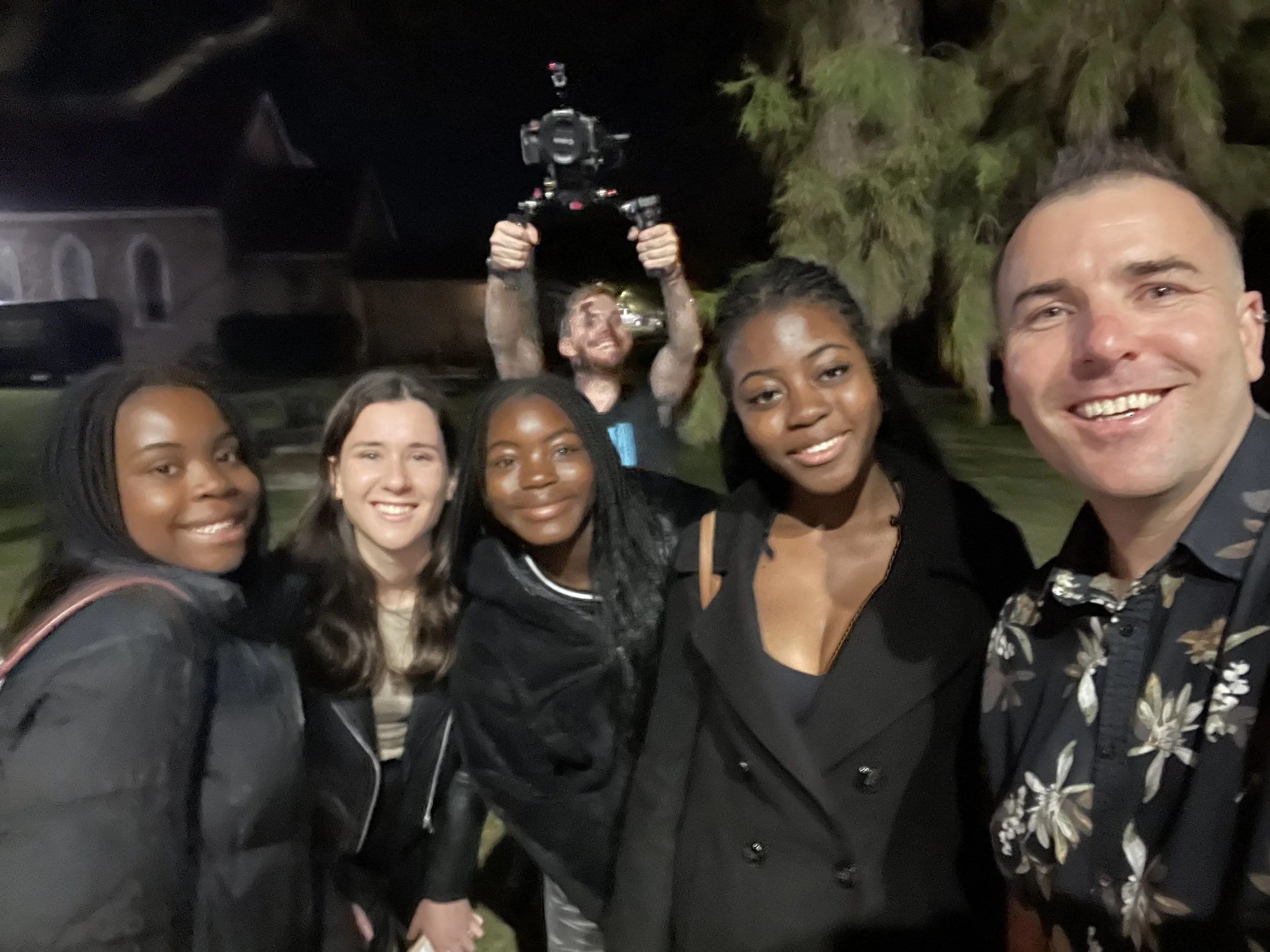 Alien Echo shoot 3 selfies cast Mark Regan  5.jpg