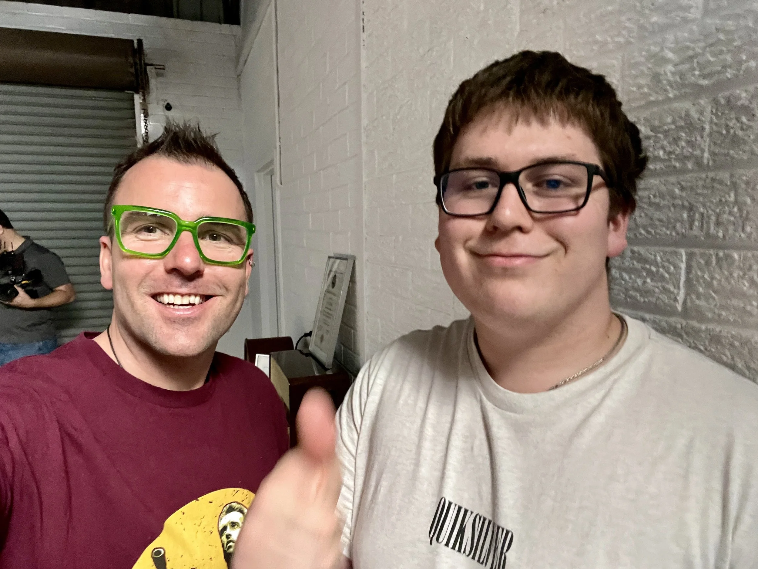 Alien Echo shoot 2 selfies Mark Regan  3.jpg