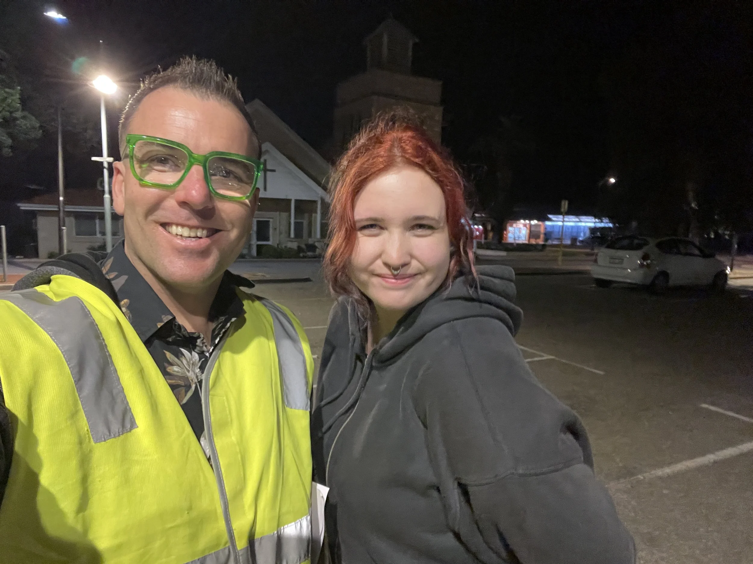 Alien Echo shoot 3 selfies crew Mark Regan  8.jpg