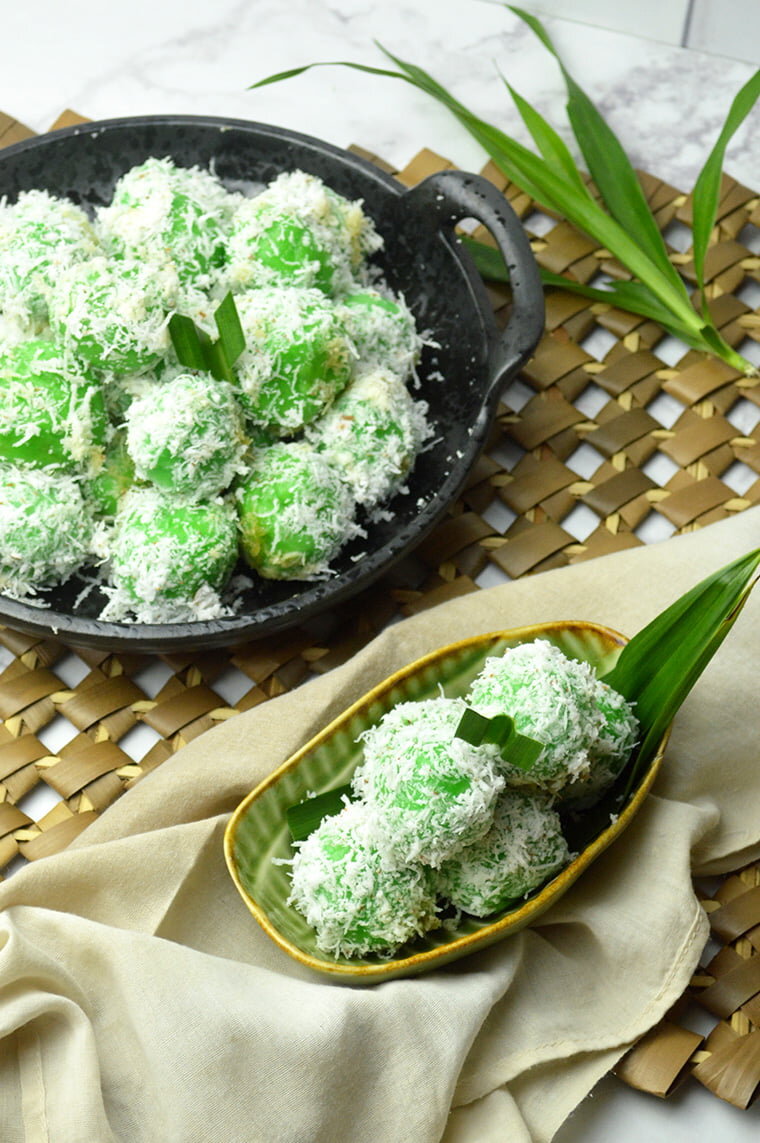 Indonesian Klepon Pandan Glutinous Rice Balls | $35 AUD per person