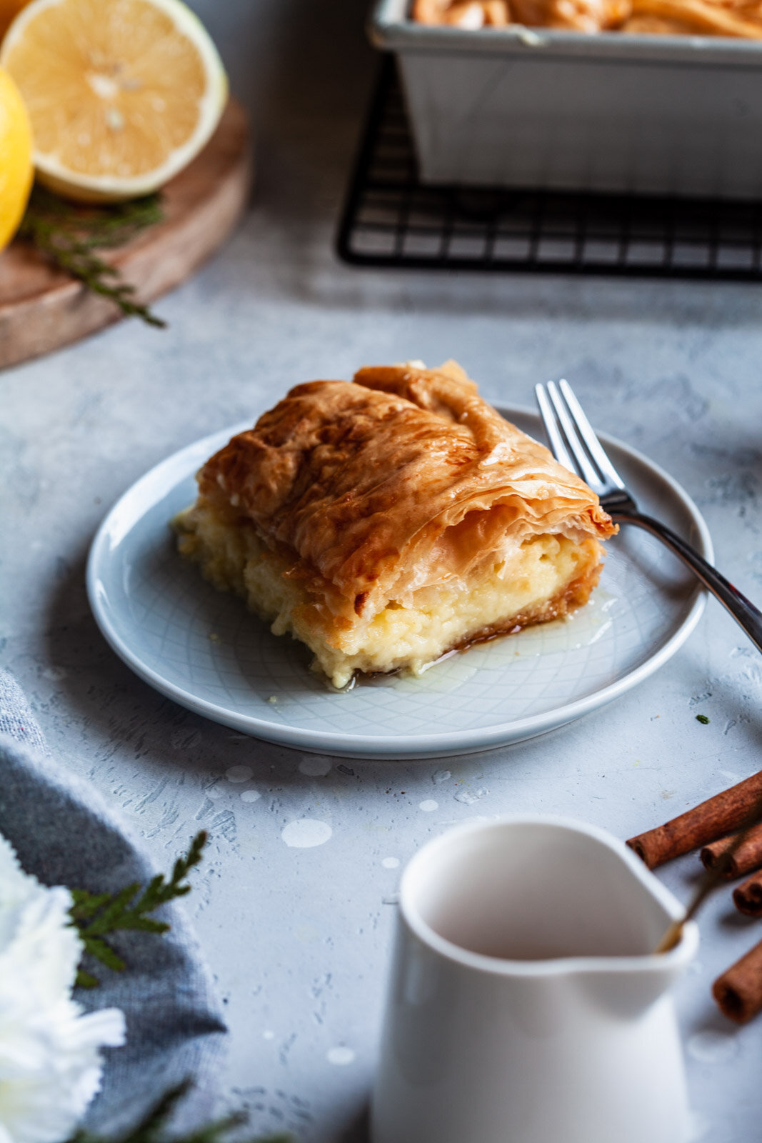 Zumbo's Just Desserts' Zak Antoniou's Greek Custard Pie | from $40 AUD per person