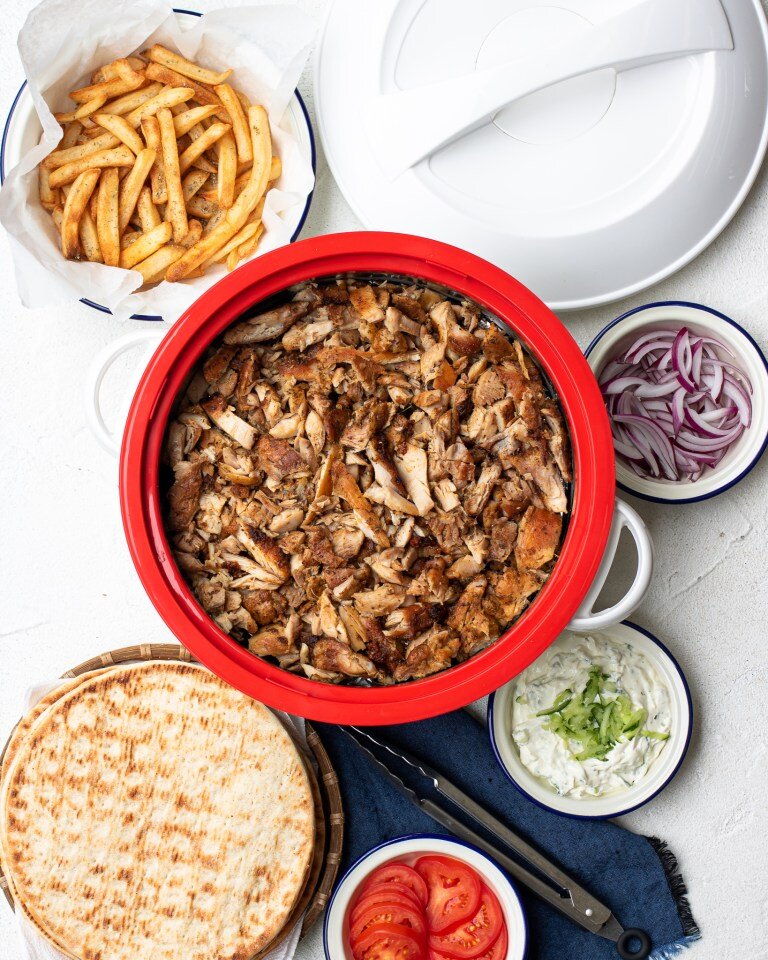 Chicken Gyros Plate | $35 AUD per person
