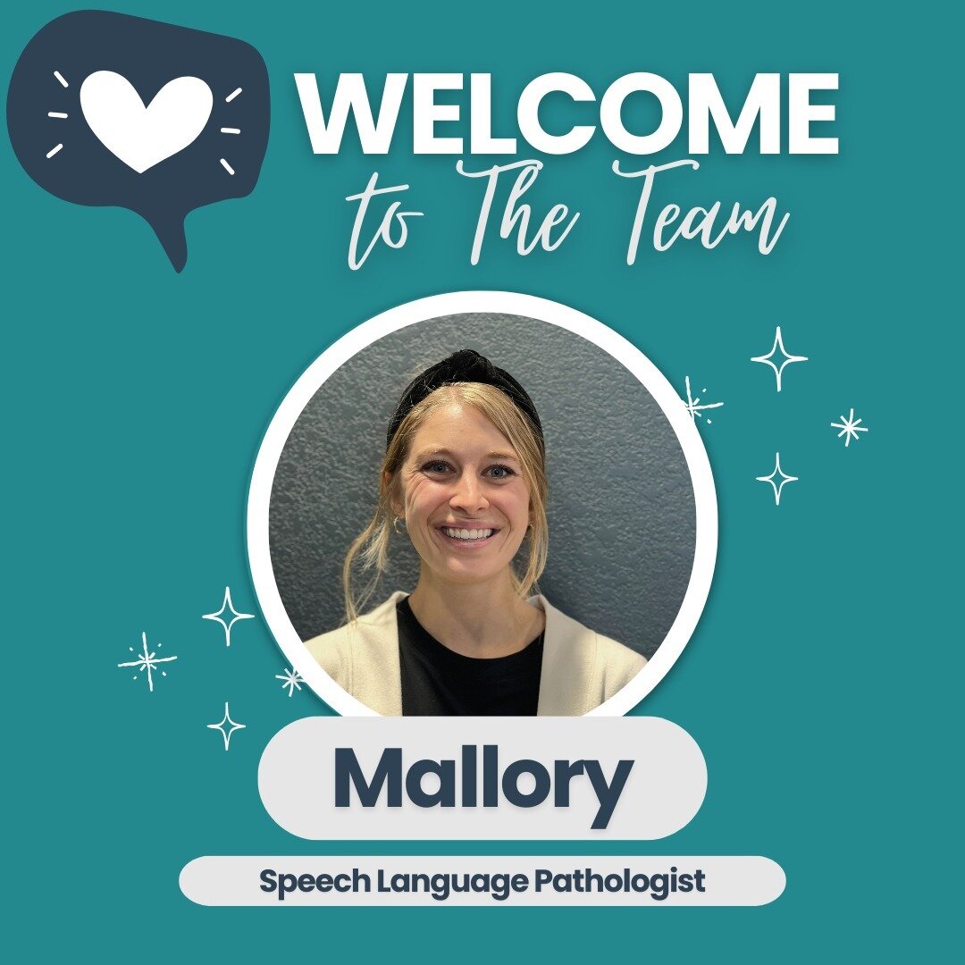 🎉Another exciting announcement!🎉 
Meet our newest Speech Language Pathologist (SLP) - Mallory! 

She comes to DSSC with knowledge, skills, dedication, and a HUGE heart and we are beyond excited to welcome her here!