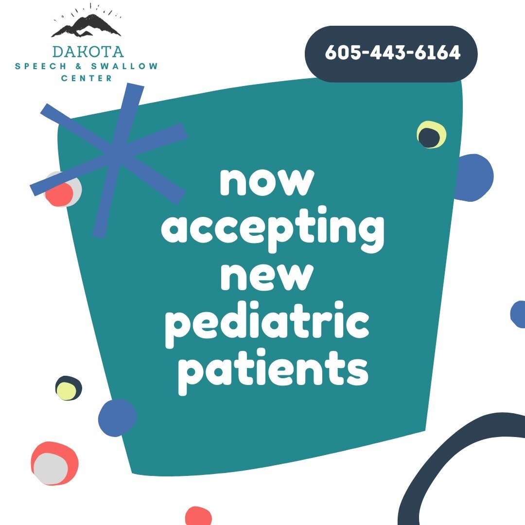 Concerned about your child's speech, language, communication, or social skills?

Wanting to get them evaluated for use of an AAC device? 

We are now accepting new pediatric patients in these areas! 
Our therapy openings fill quickly, so reach out so