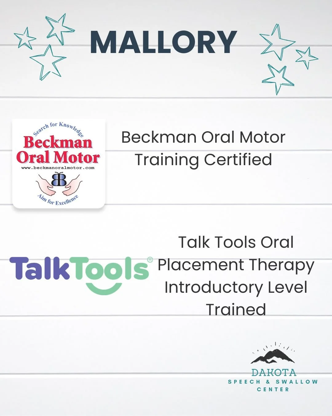 Congratulations to these amazing providers on just a handful of the certifications and trainings completed at DSSC in 2025!

As always, we are leading the region in pursuing ongoing, high-caliber continuing education to bring the best possible servic