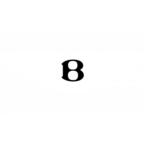Bentley logo with a stylized letter 'B' inside a circle and wings extending from both sides.