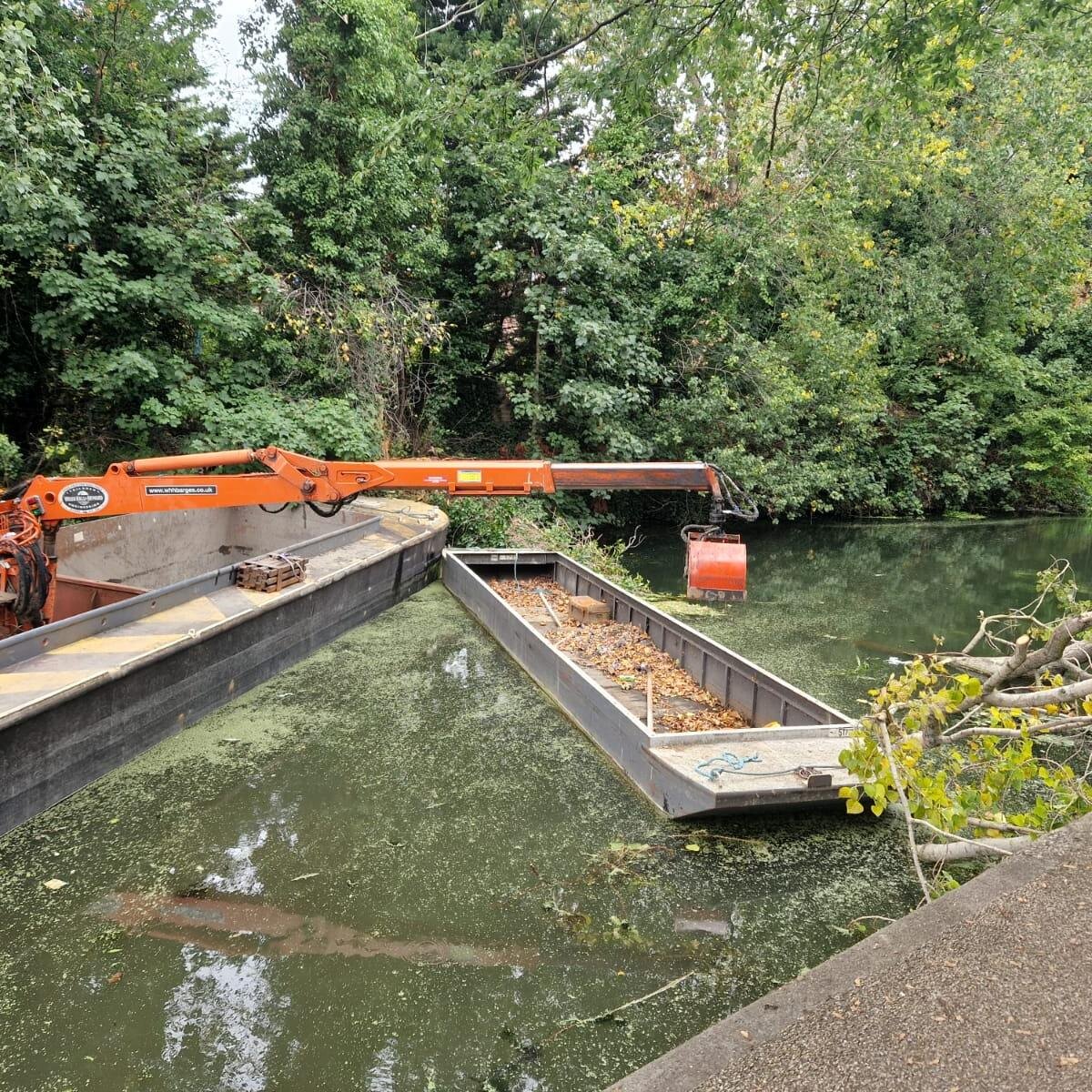 Another canal clear! Our vegetation management team has hopped across town to tackle offside vegetation growth and a couple of fallen trees in the Olympic Park for @canalrivertrust . Our experienced team is well trained and equipped to deal with even