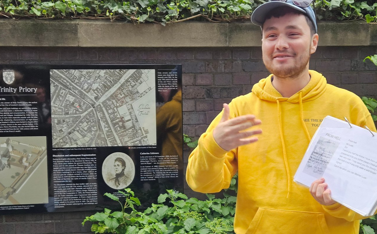 Jack The Ripper Walking Tour Guide in London