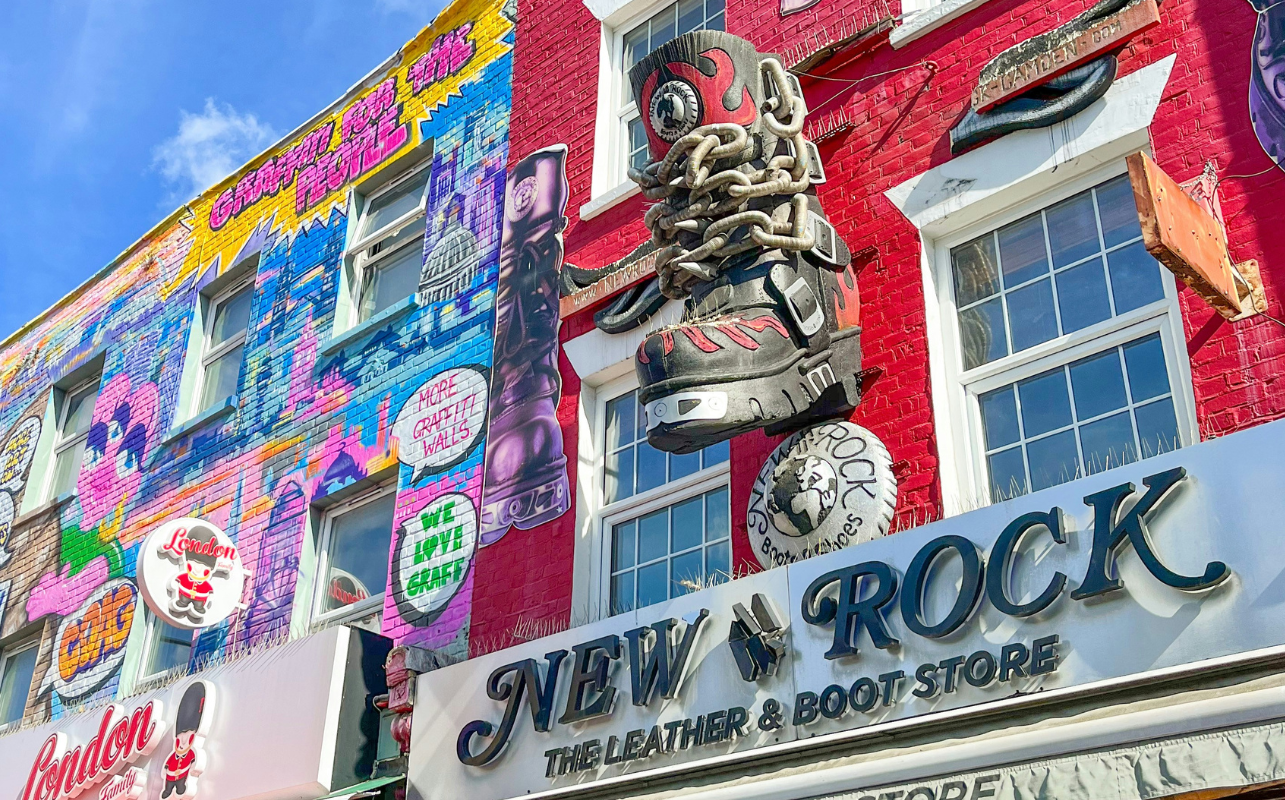 Camden Tour in London including Street Art Tour of London