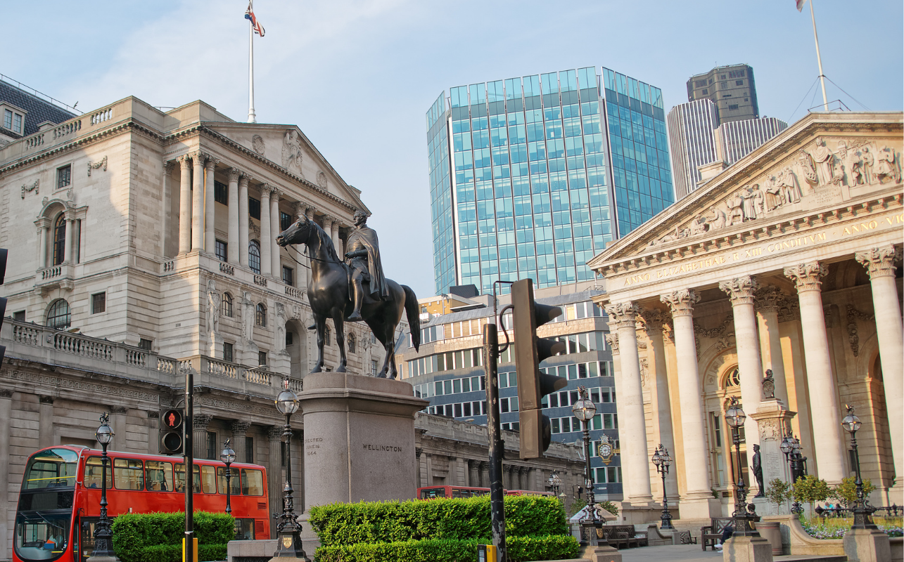 London Sightseeing Walking Tour at Bank of England