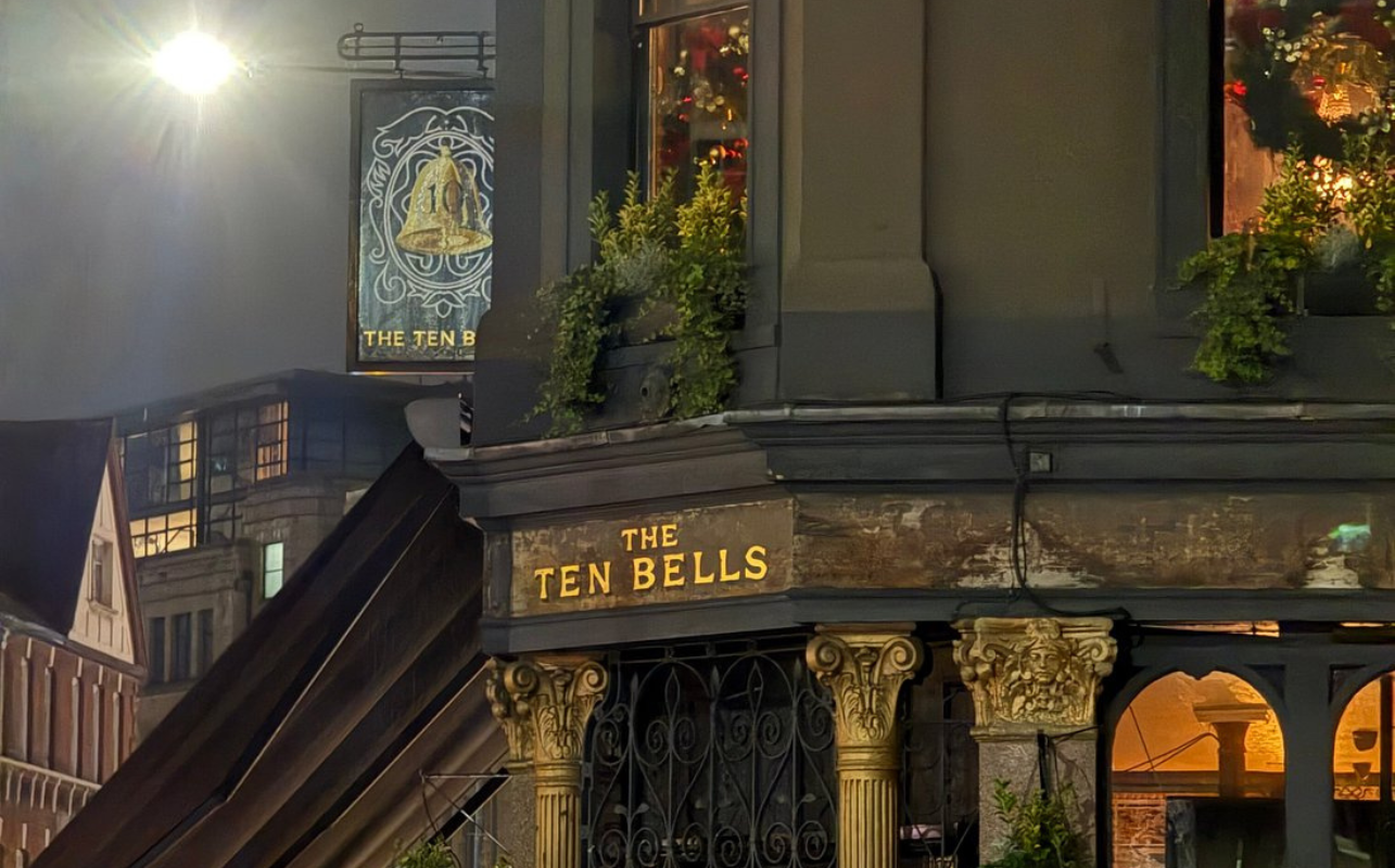 Jack The Ripper Tour London at The Ten Bells Pub