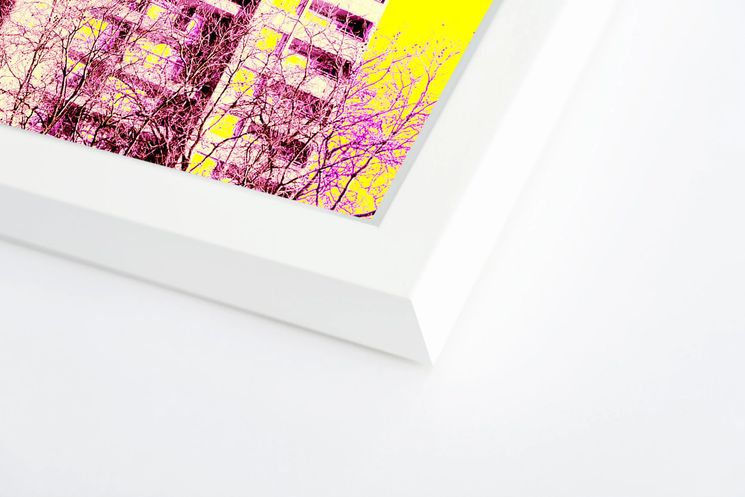 Psychedelic Trellick Orange White Frame Side On.jpg