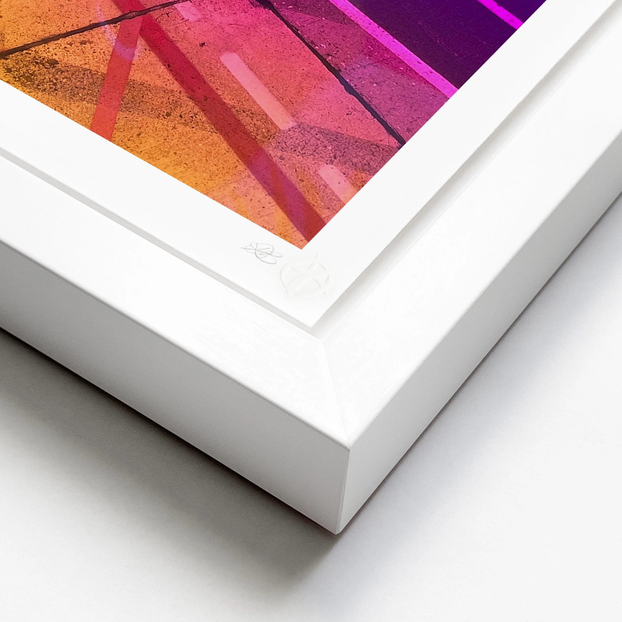 Going Home White Frame Angled Corner.jpg