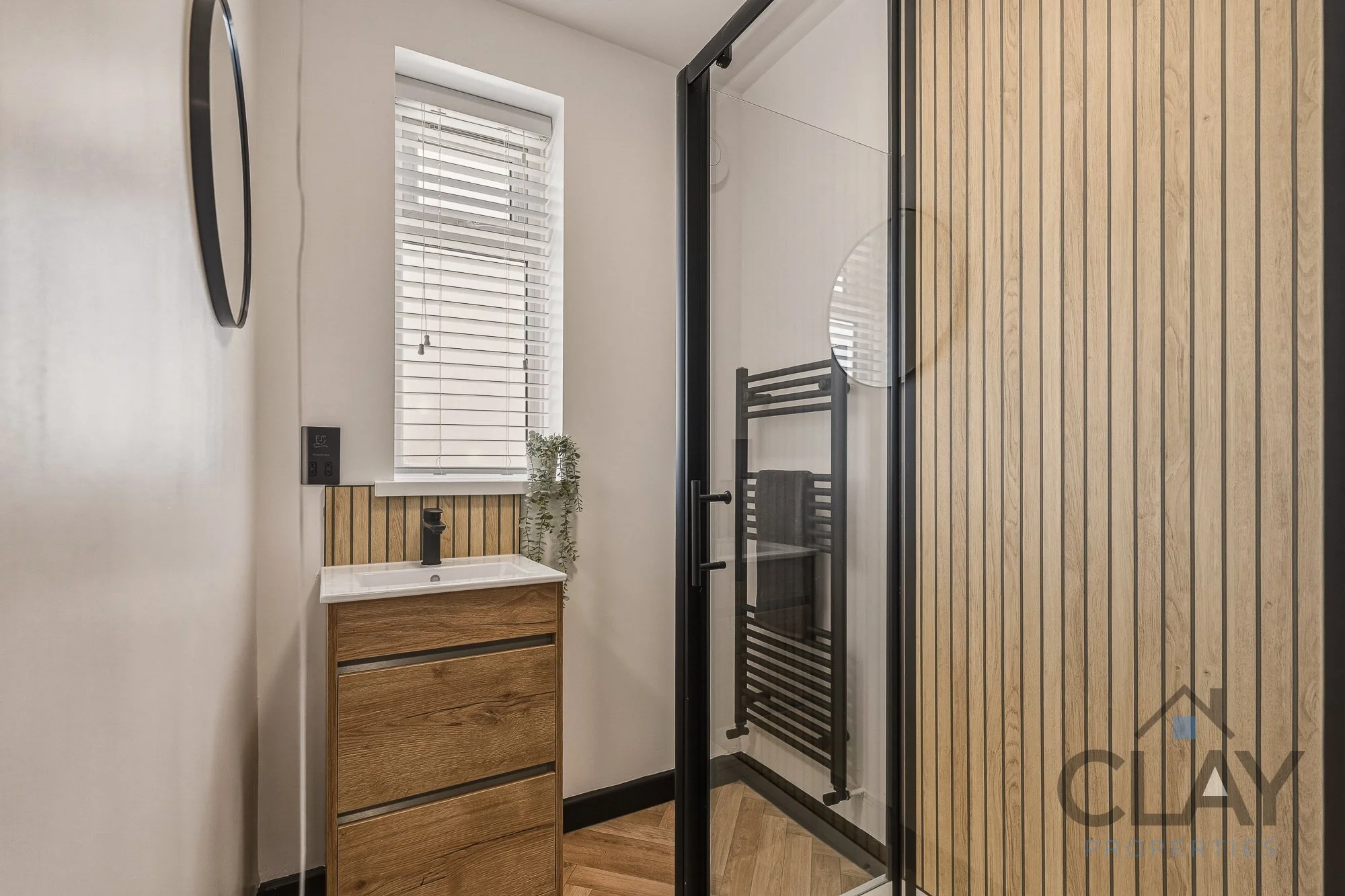 Upstairs shower room