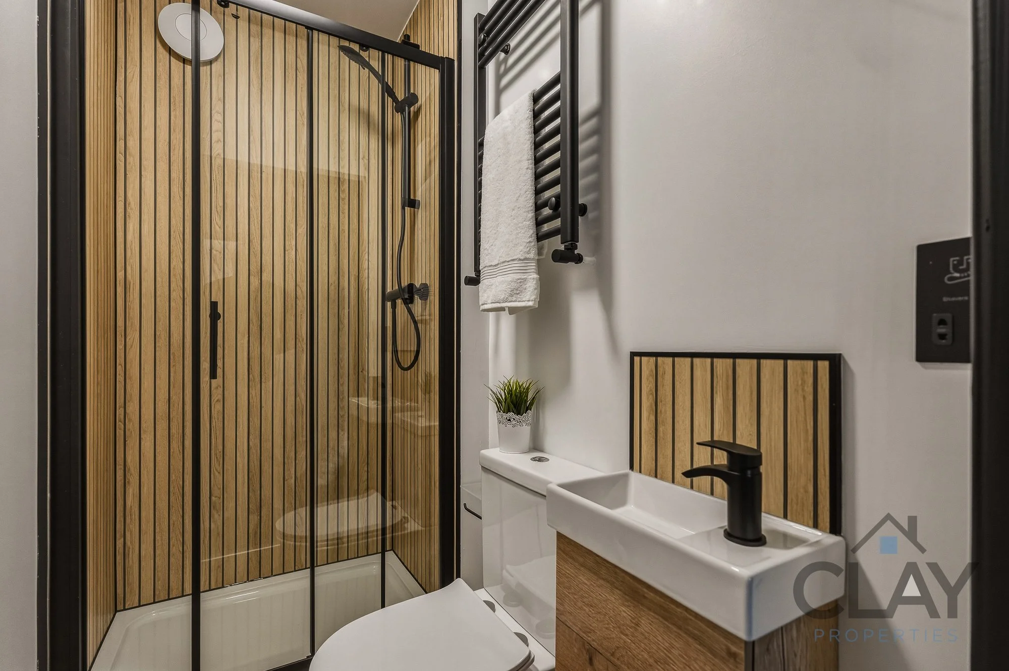 Dowstairs shower room