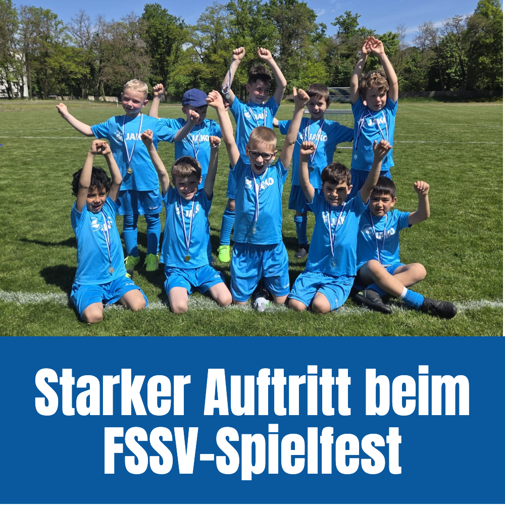Starker Auftritt beim FSSV-Bambini-Spielfest