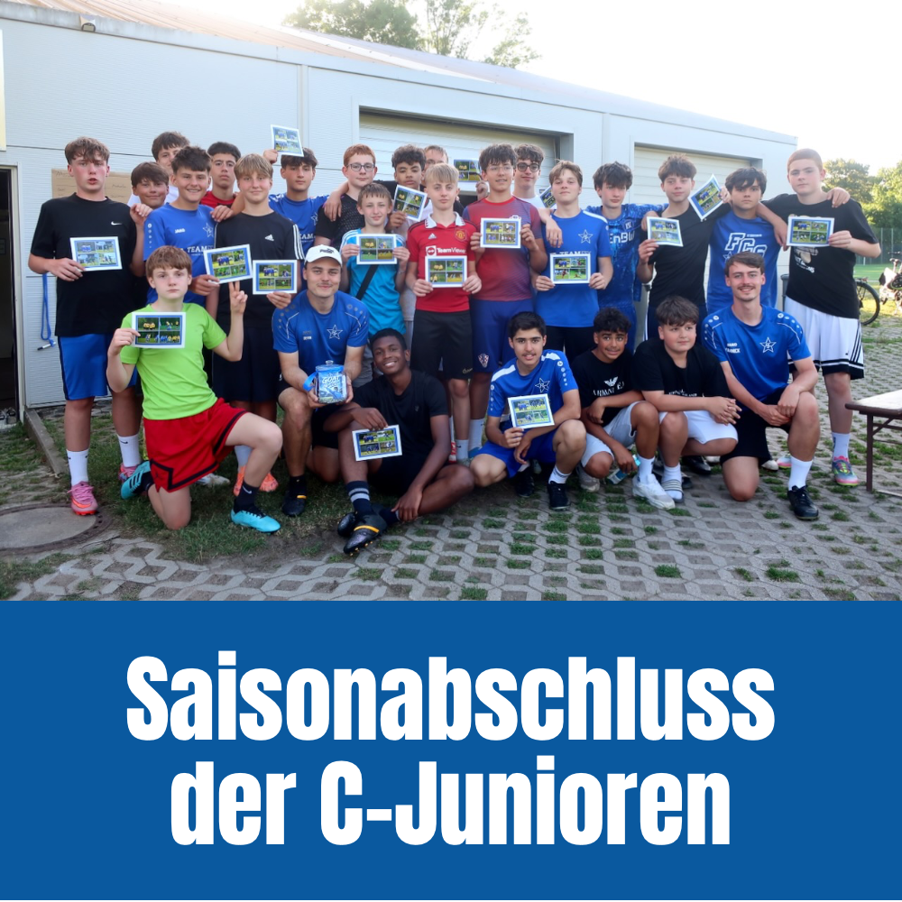 Abschlussfest mit Übernachtung bei den C-Junioren