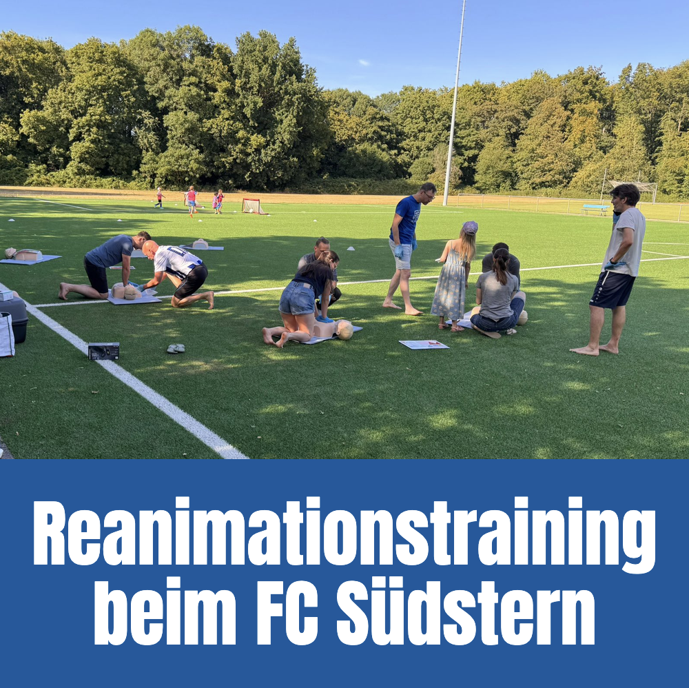 Reanimationstraining beim FC Südstern