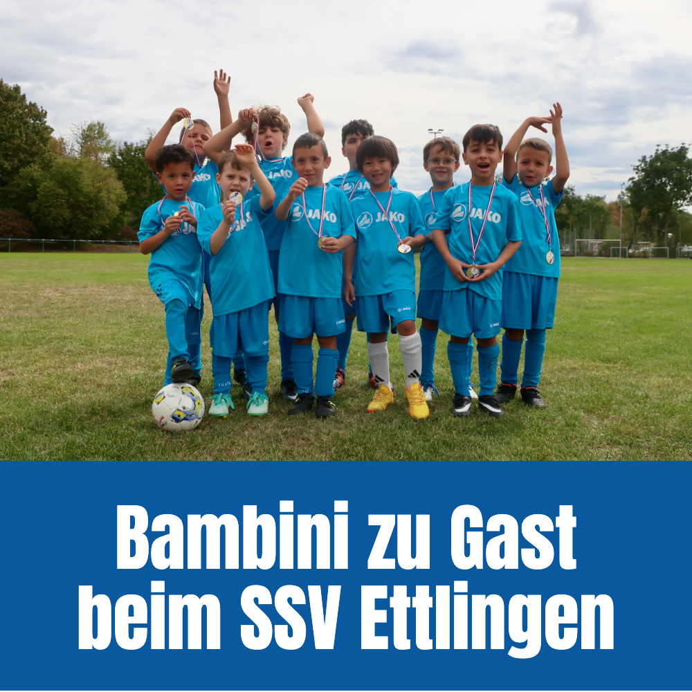 Bambini zu Gast beim SSV Ettlingen
