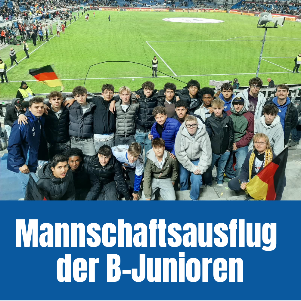 Mannschaftsausflug der B-Junioren in den BBBank Wildpark