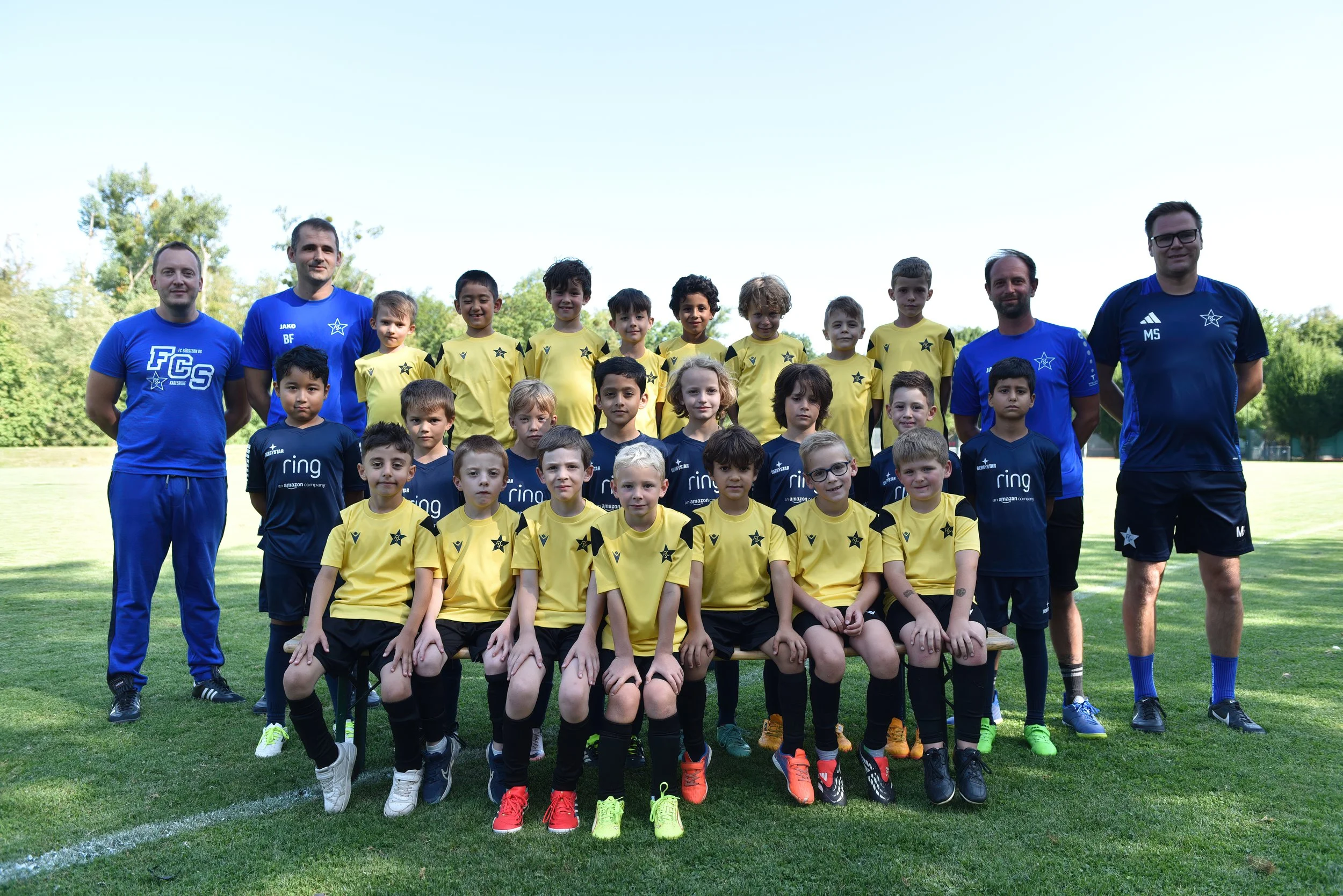 F-Junioren im Sommer 2026