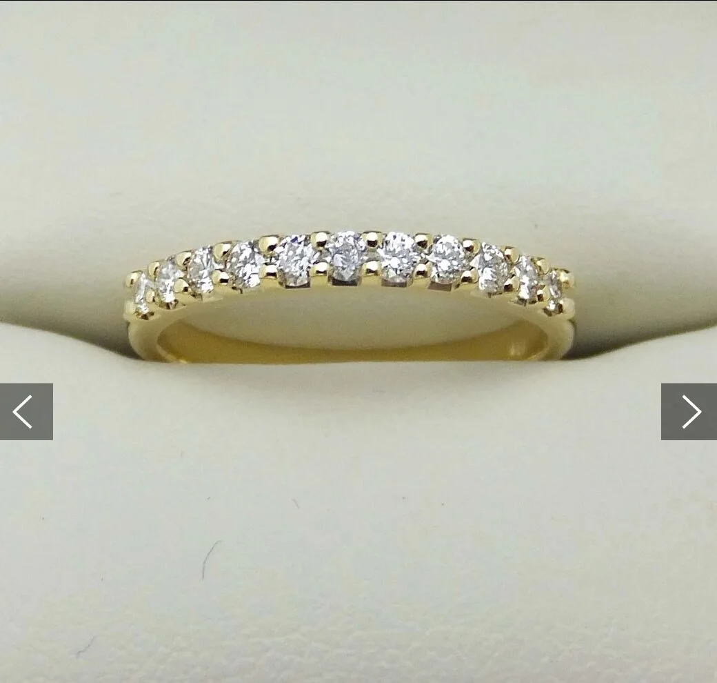 18ct Yellow Gold Diamond Eternity Ring