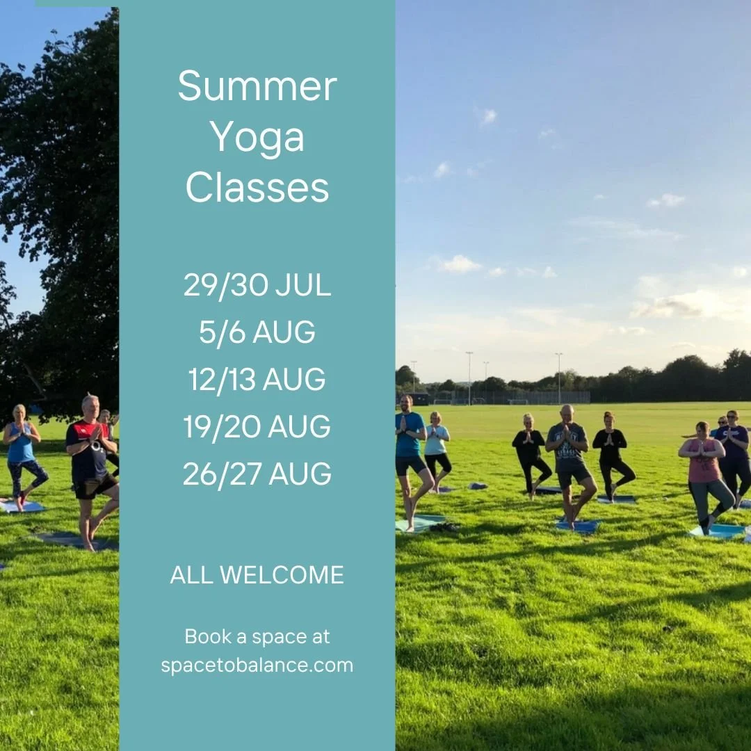 ☀️ Summer Yoga Classes ☀️

Fancy joining me for some movement, breath, and relaxation this summer? I'd love to have you join me!

I'm teaching 10 classes over the next month, on Tuesday and Wednesday evenings. They'll all be at Sheldon School - eithe
